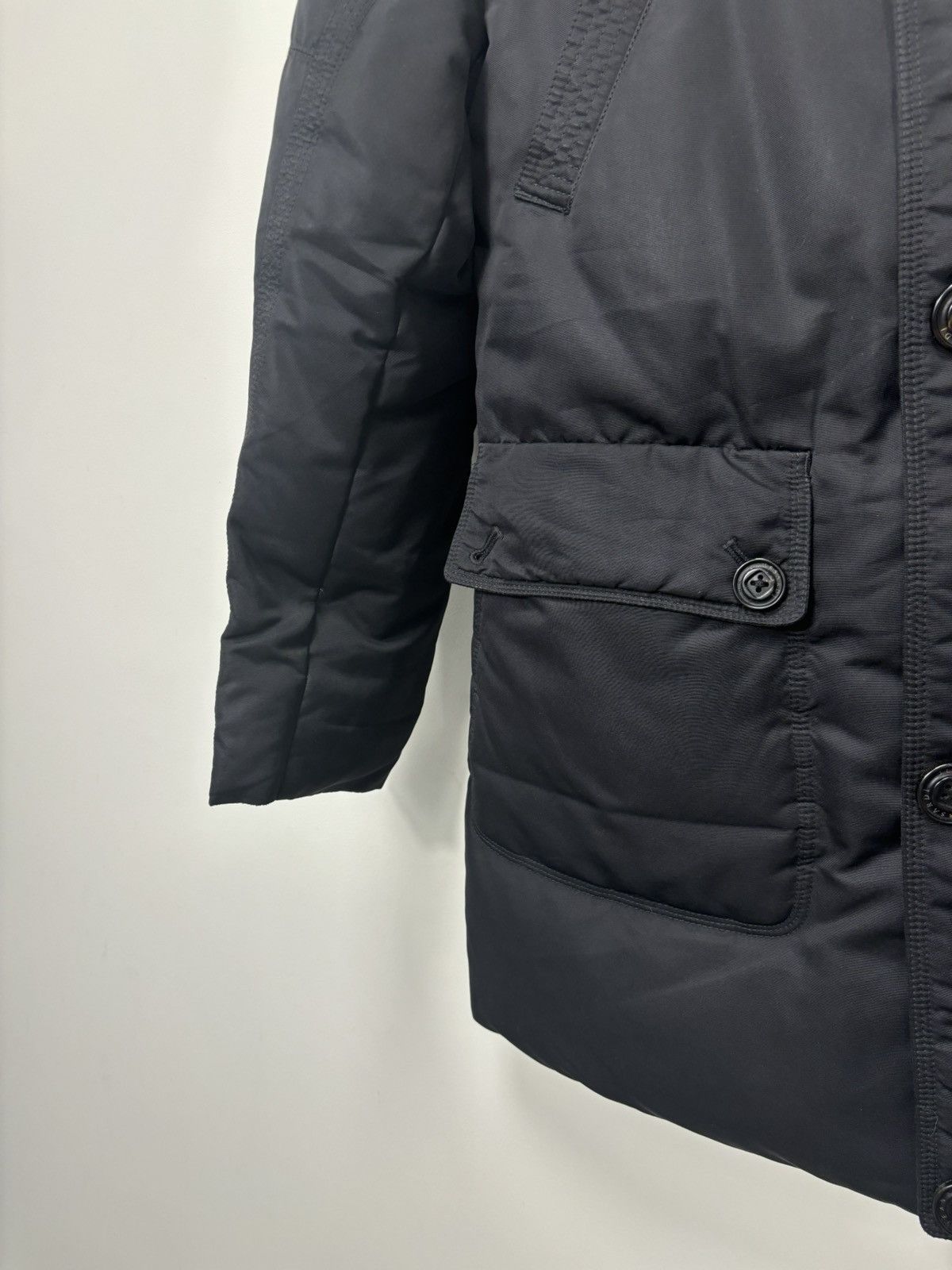 Trussardi Trussardi Jeans Men’s Black Hooded Down Puffer Jacket Coat Size US M / EU 48-50 / 2 - 8 Thumbnail
