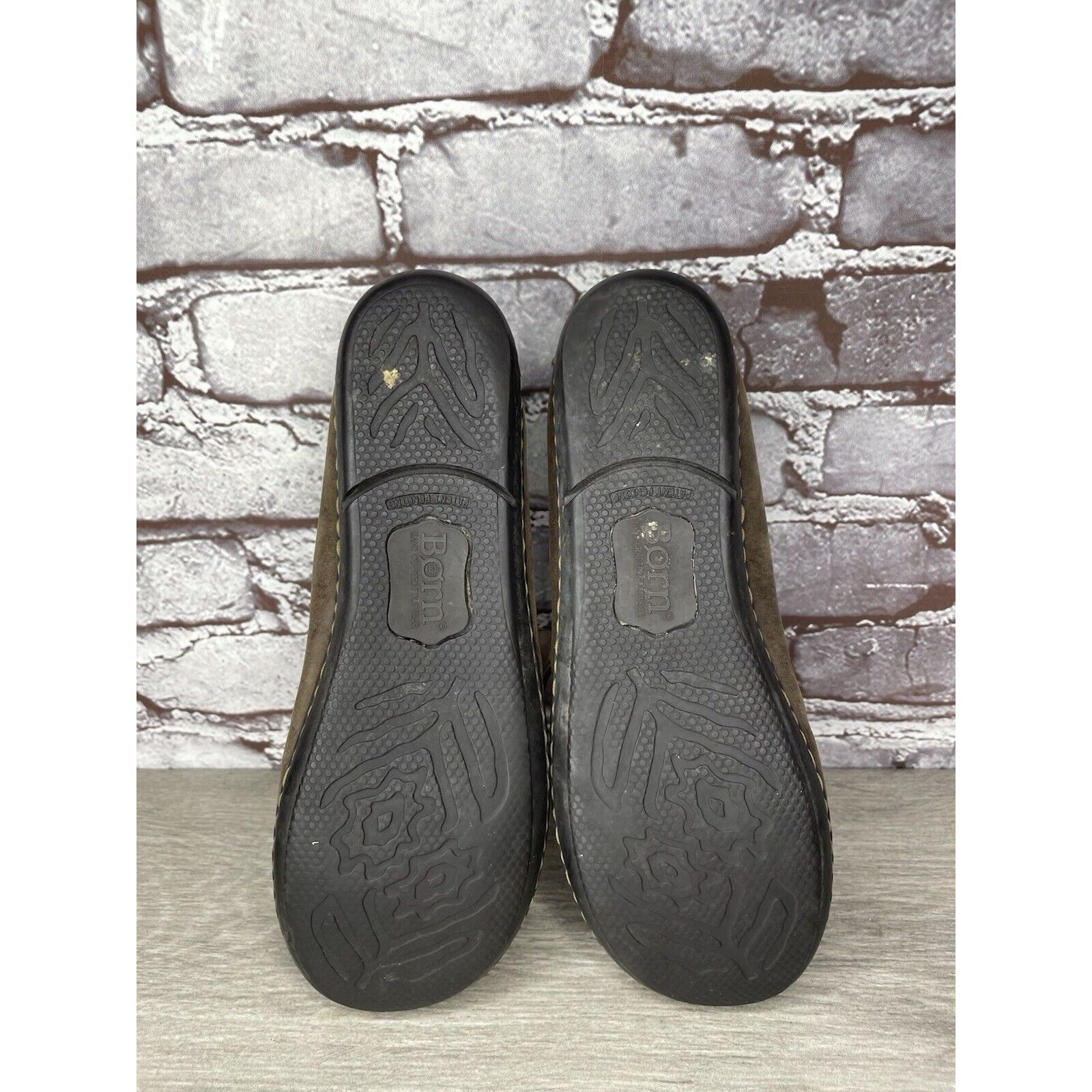 Born Born Handcrafted Brown Leather MaryJane Strap Comfort Shoes Size US 8.5 / IT 38.5 - 14 Thumbnail