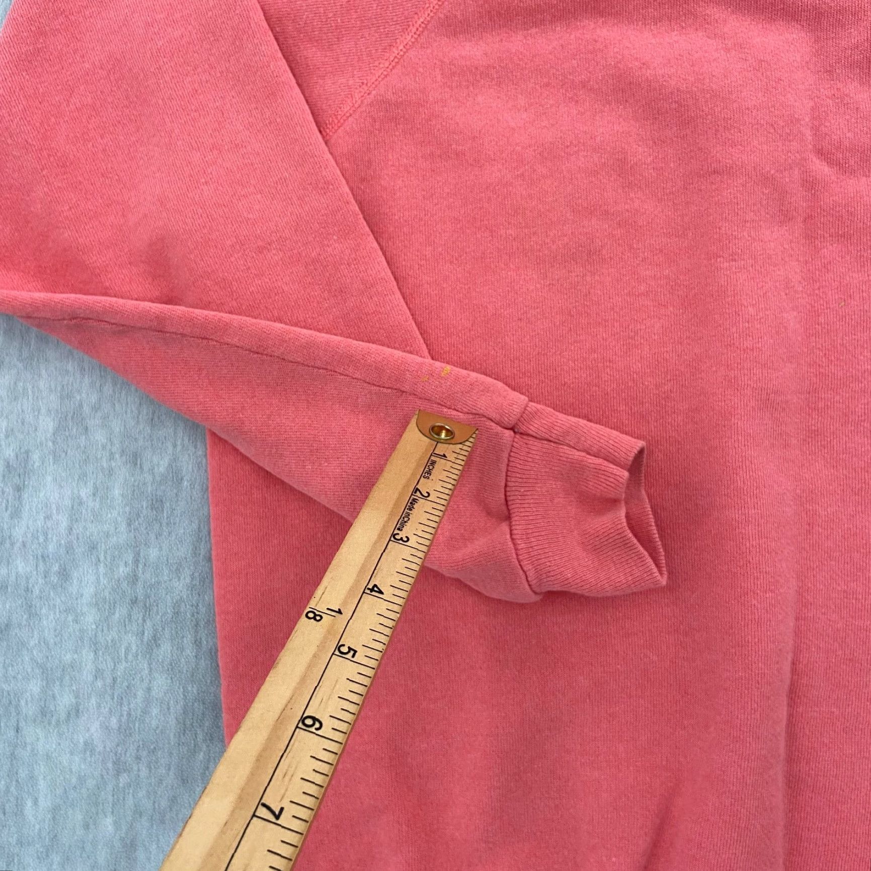 Hanes VINTAGE Hanes Sweater Shirt Womens Large Pink Fleece Rockabilly 1990s Ladies L Mens/Womens Size L / US 10 / IT 46 - 6 Thumbnail