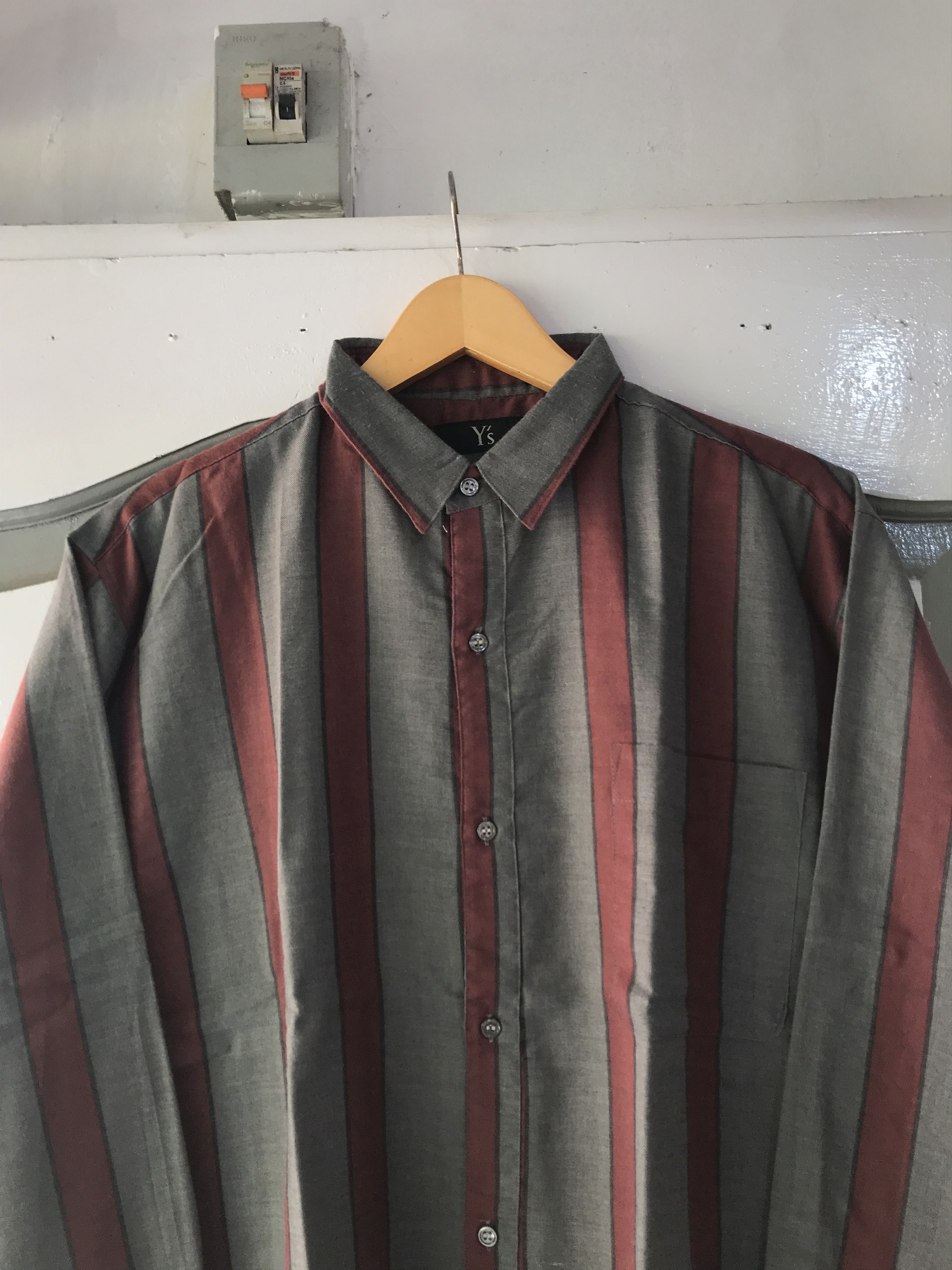 Yohji Yamamoto Yohji Yamamoto Y's Stripe Shirts Size US L / EU 52-54 / 3 - 2 Thumbnail