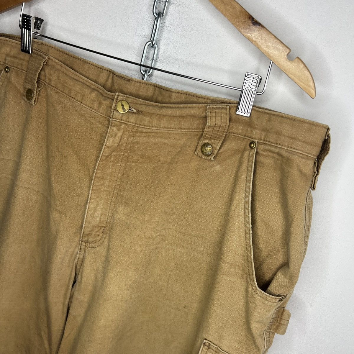 Carhartt Carhartt Workwear Faded Distressed Double Knee Shorts 90s Size US 38 / EU 54 - 5 Thumbnail