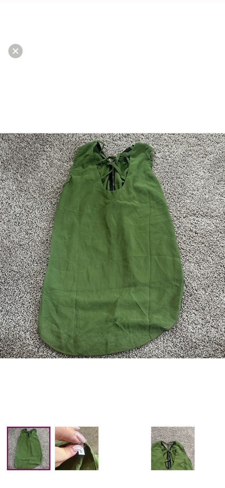 Other Green dress tank Size S / US 4 / IT 40 - 1 Thumbnail