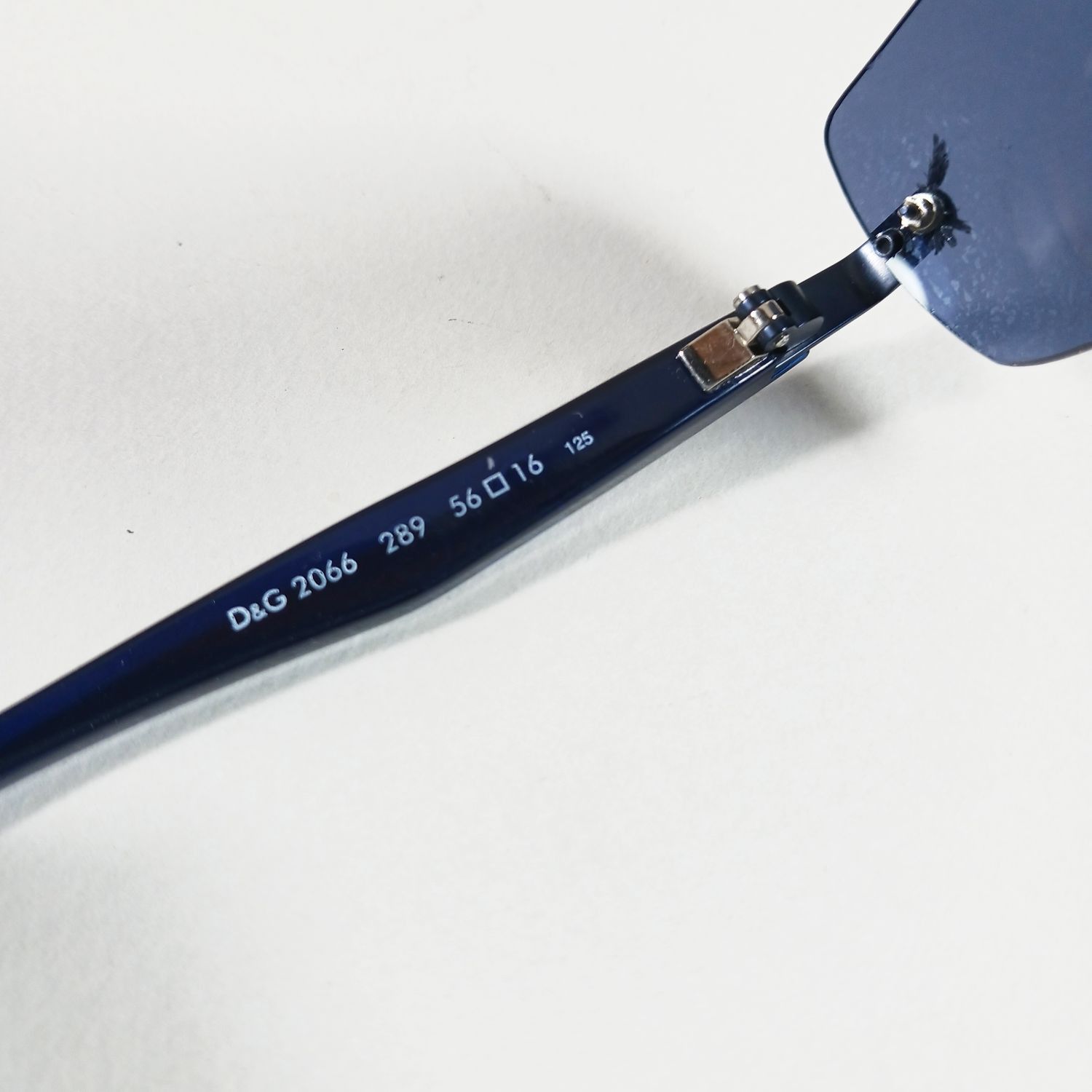 Dolce & Gabbana Dolce&Gabbana DG2066 Blue Translucent D&G Rimless Sunglasses Size ONE SIZE - 11 Thumbnail