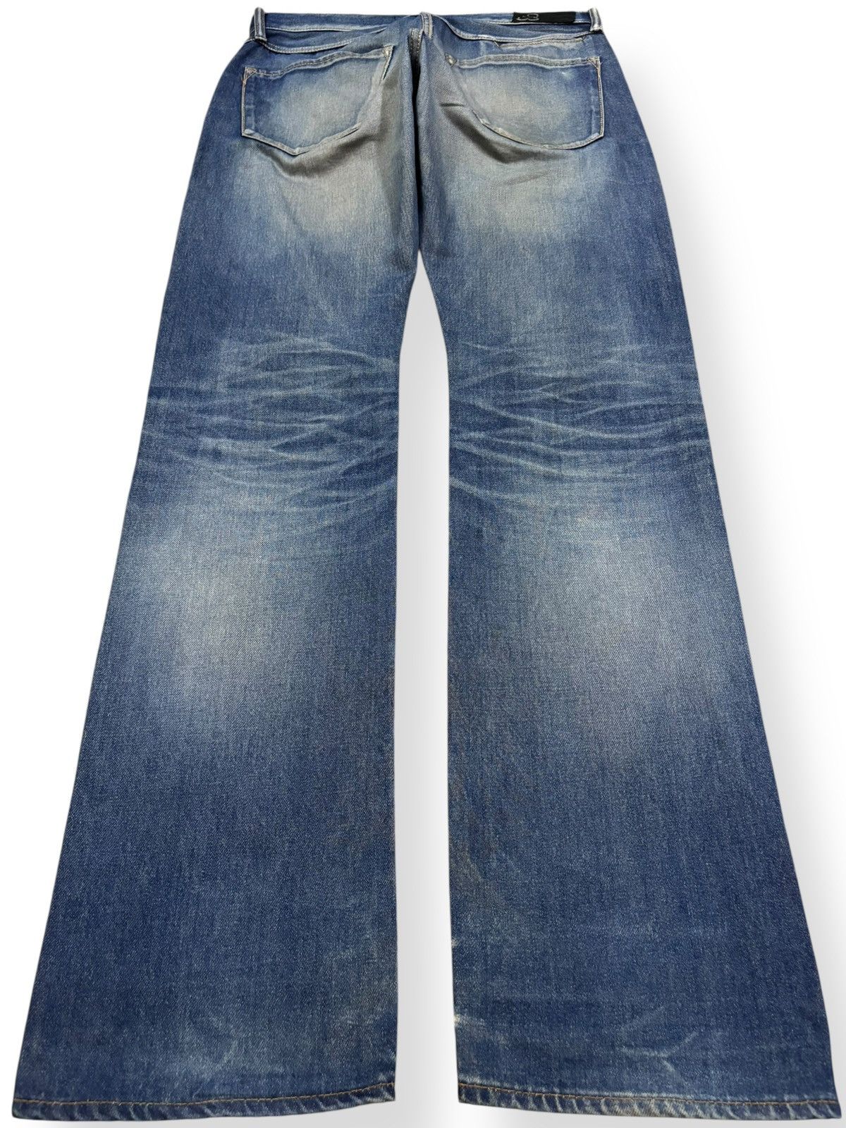 Johnbull Vintage Japanese Brand Johnbull Blue Faded Distressed Jeans Size US 31 - 2 Thumbnail
