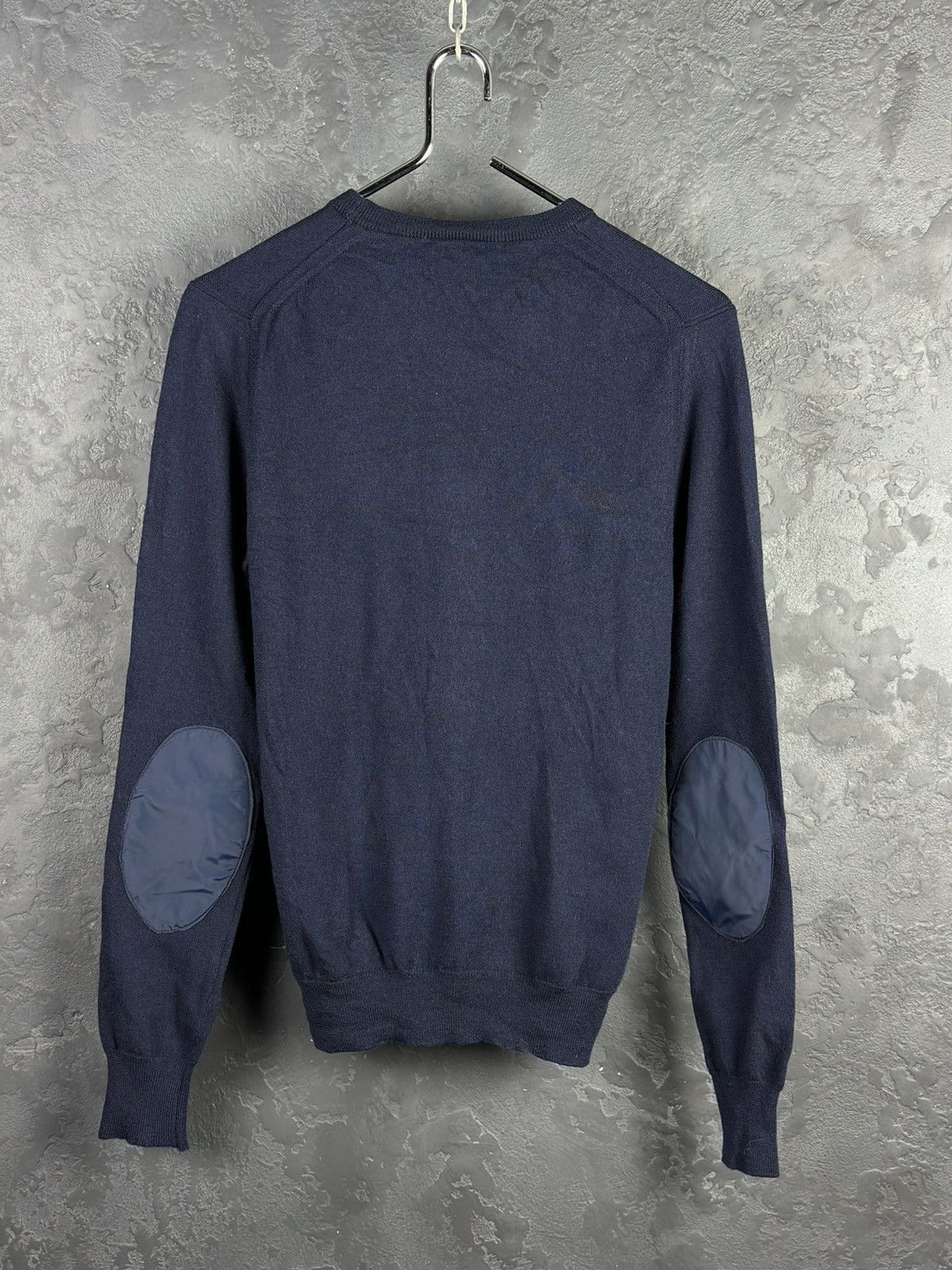 Burberry Mens Burberry London Merino Wool Sweater Jumper Pullover Size US S / EU 44-46 / 1 - 6 Thumbnail