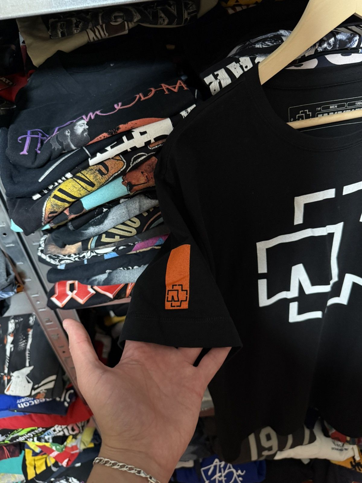 Vintage Vintage 2000’s Rammstein T-Shirt Rare Retro Hype Y2K Size US XL / EU 56 / 4 - 5 Thumbnail