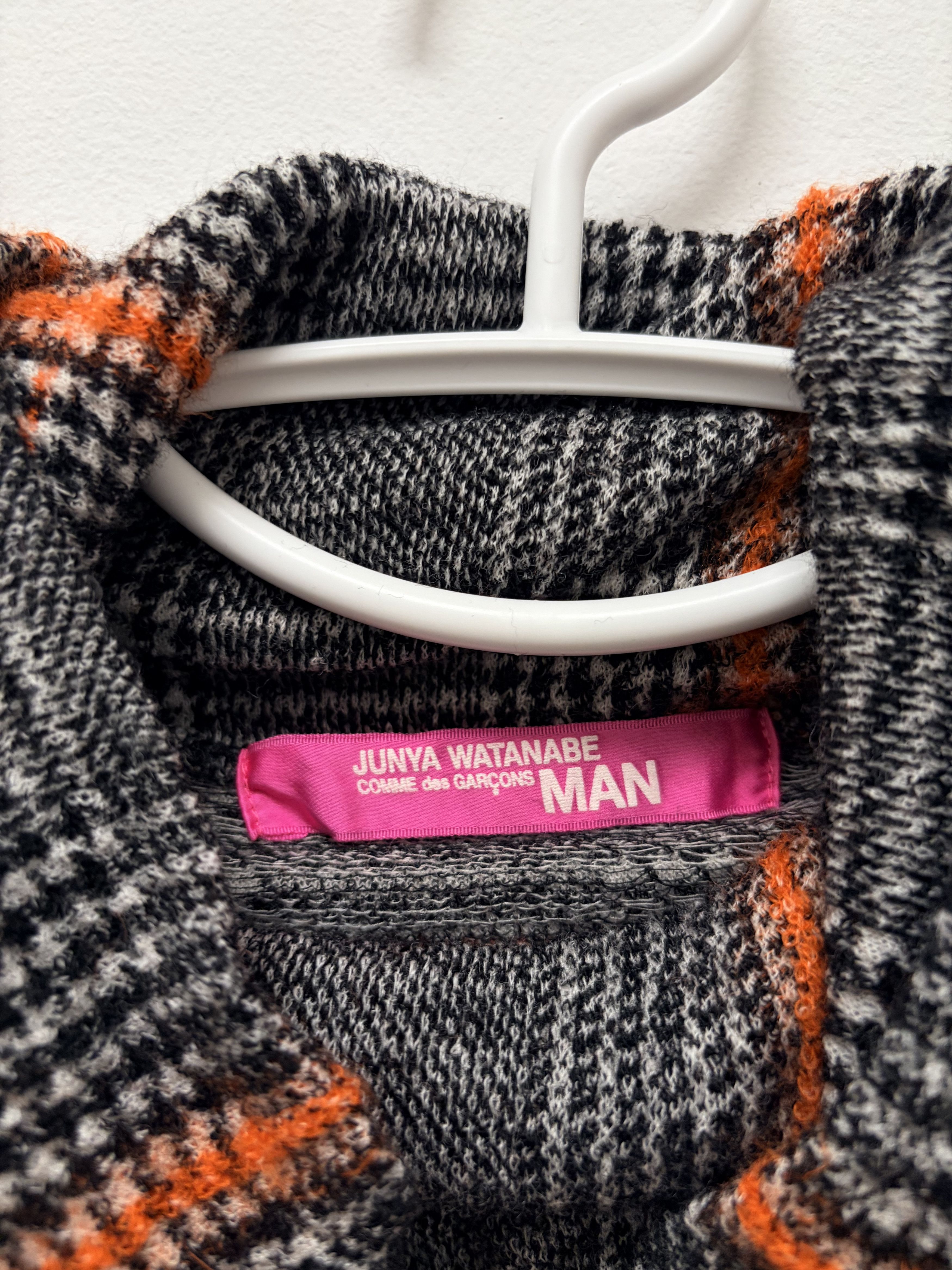 Junya Watanabe 2004 junya watanabe man high neck knit shirt Size US S / EU 44-46 / 1 - 3 Thumbnail