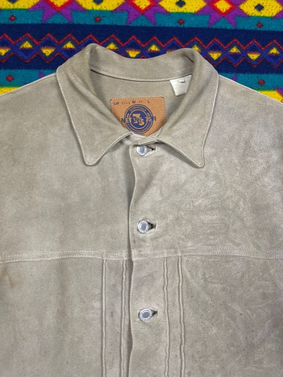 GOODENOUGH × Hiroshi Fujiwara × Japanese Brand 90s GoodEnough Hiroshi Fujiwara Cow Hide Leather Jacket Size US L / EU 52-54 / 3 - 8 Thumbnail