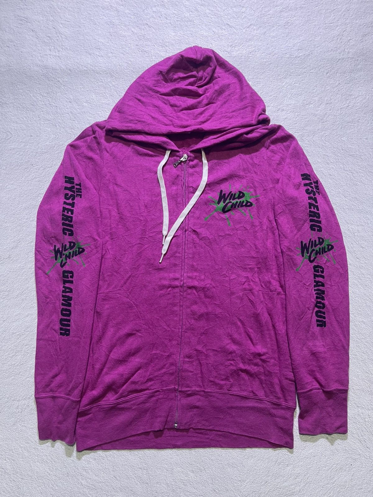 Hysteric Glamour HYSTERIC GLAMOUR hoodies full ziper motif Size US M / EU 48-50 / 2 - 4 Thumbnail