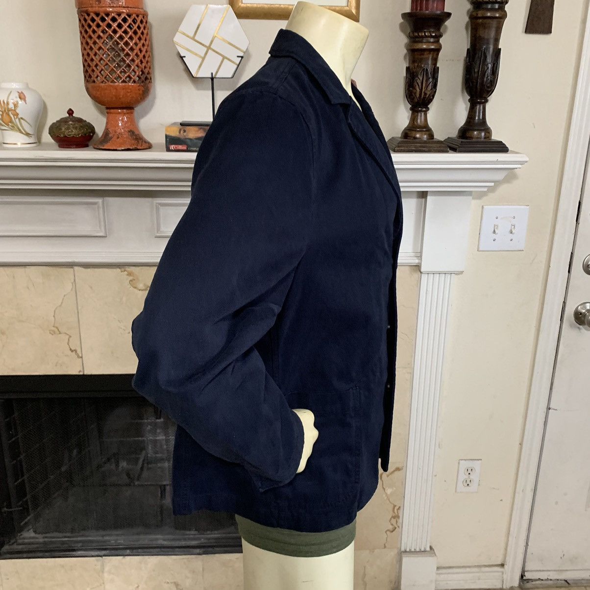 Allsaints Ascent Blazer Cotton Size 44S - 3 Thumbnail