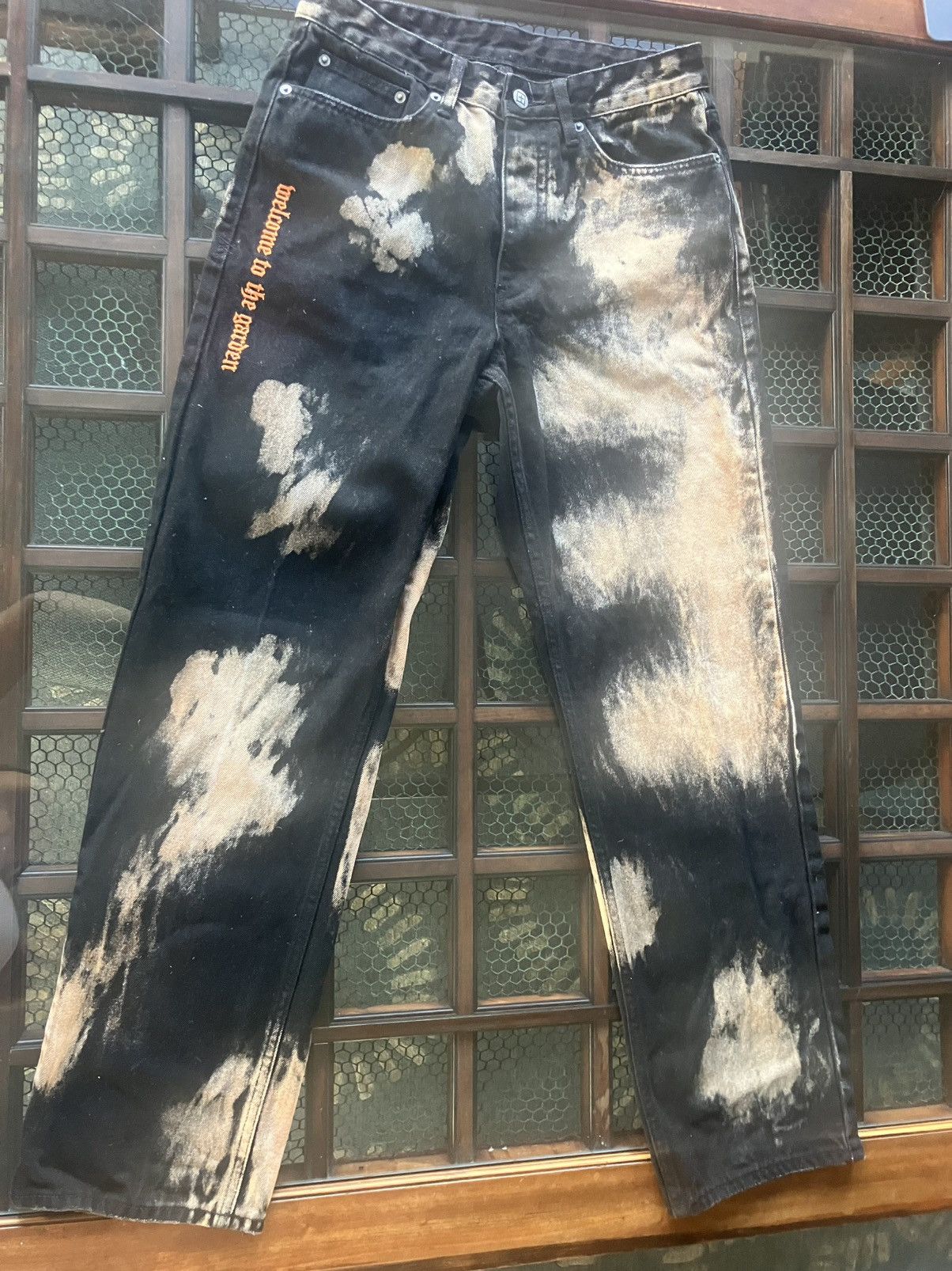 Ksubi Ksubi anti k hellfire bleached denim Size US 30 / EU 46 - 1 Thumbnail
