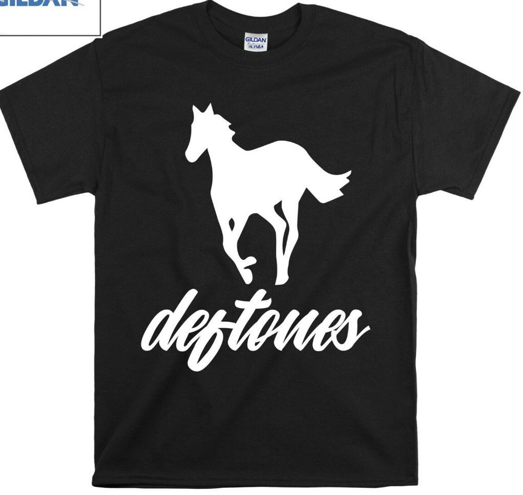 Band Tees DEFTONES White Pony T-Shirt, Deftones Band Tee Size US XL / EU 56 / 4 - 1 Thumbnail