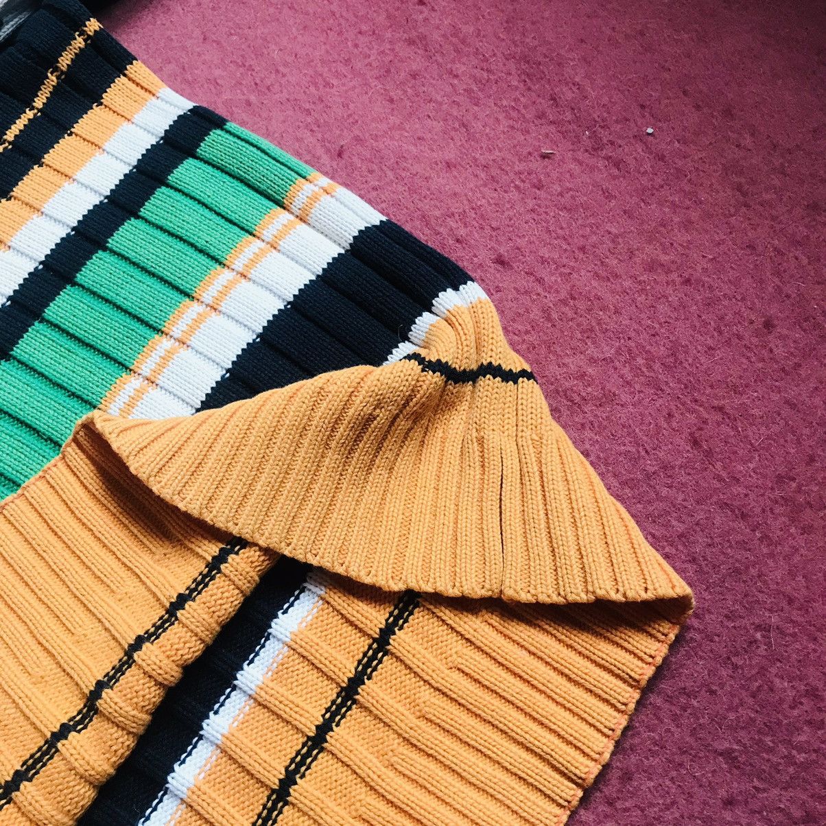 20471120 × Vintage Japanese Horizontal Stripe Turtle Neck Sweater Size M / US 6-8 / IT 42-44 - 4 Thumbnail