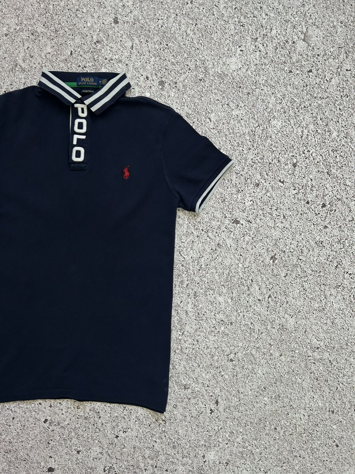 Polo Ralph Lauren × RRL Ralph Lauren × Rugby Ralph Lauren Vintage 90s Polo Ralph Lauren Polo T-Shirt Size US M / EU 48-50 / 2 - 4 Thumbnail