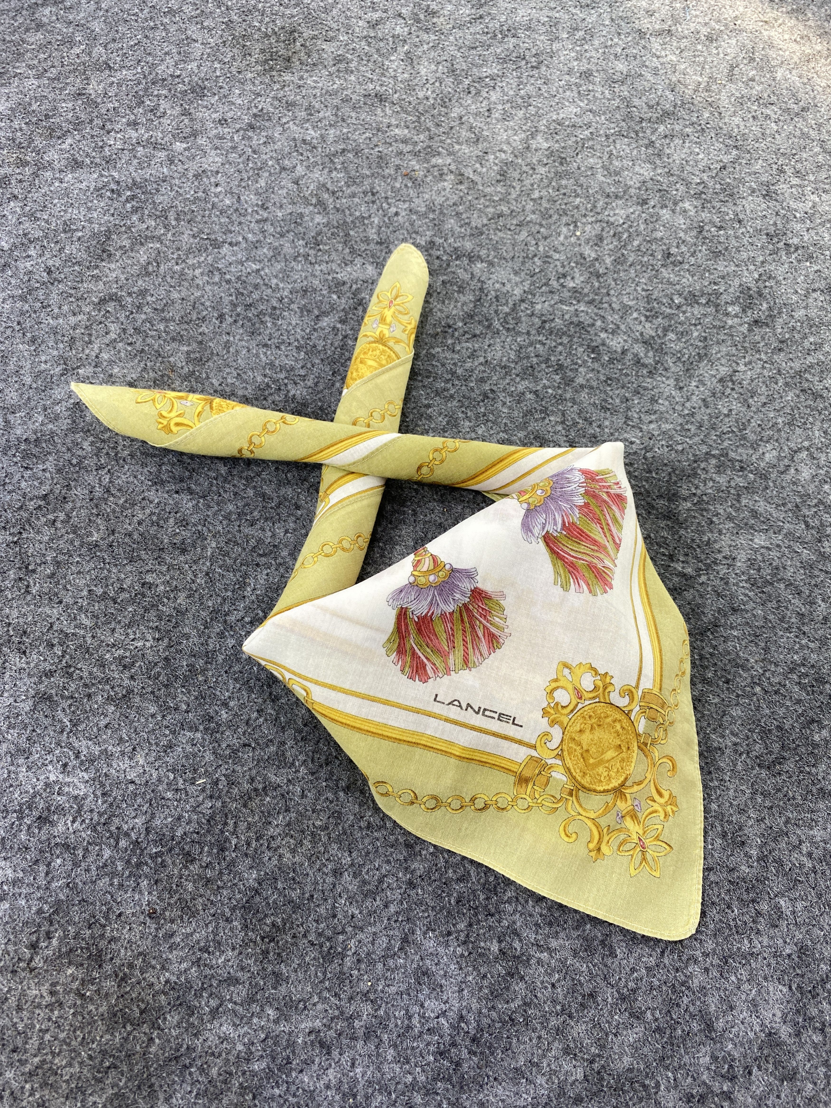 Lancel Lancel Handkerchief / Bandana / Neckerchief-B459 Size ONE SIZE - 1 Thumbnail