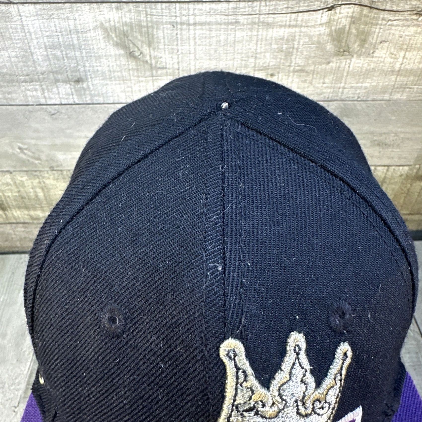 Pro Standard VINTAGE Pro Standard Lakers Hat Snapback Men One Size Black Purple Crown Patch 2020 Champs Mens Size ONE SIZE - 2 Thumbnail