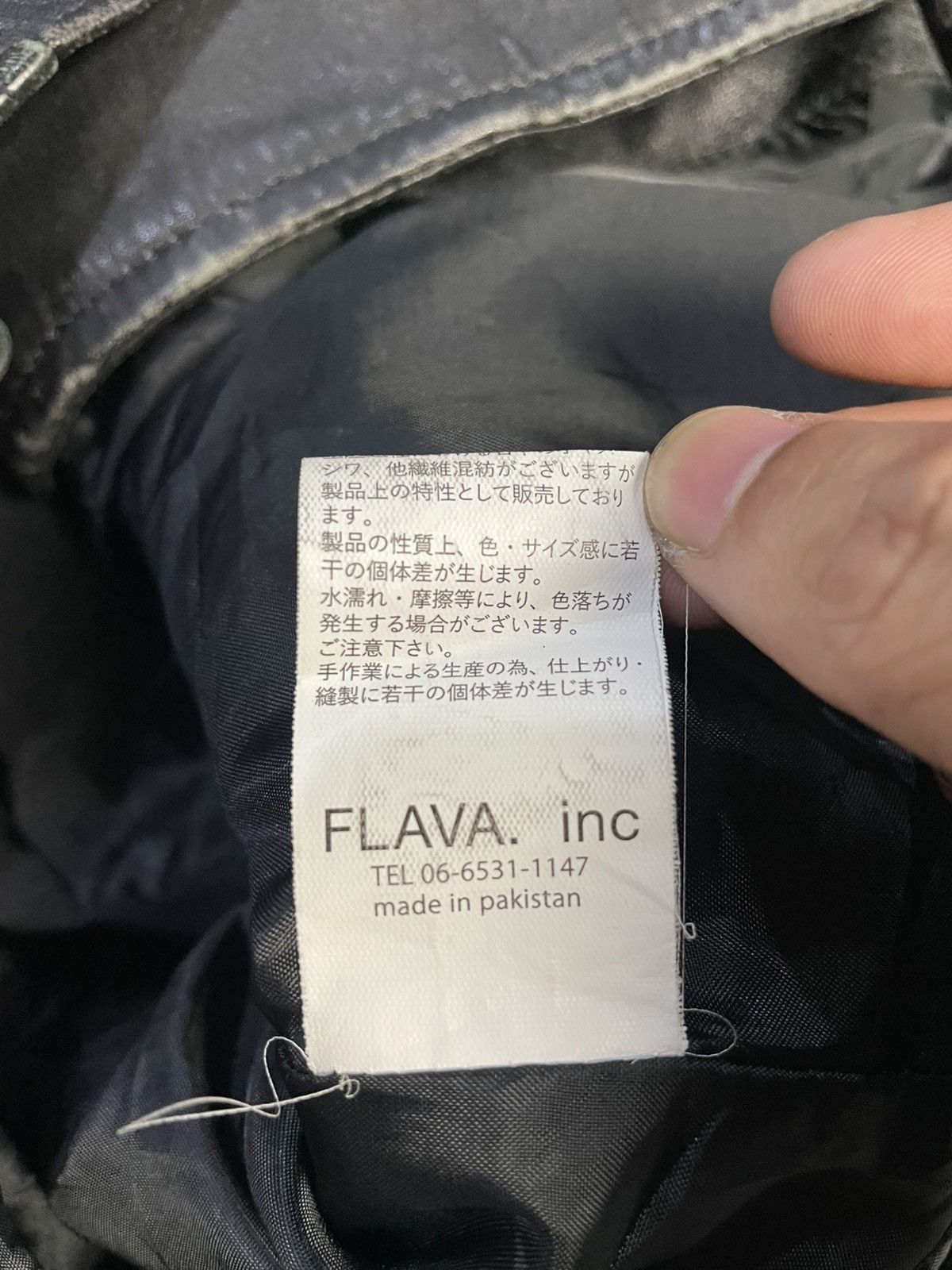 Japanese Brand 00s Roshell Sheepskins Leather Faded Biker Jacket Size US L / EU 52-54 / 3 - 10 Thumbnail