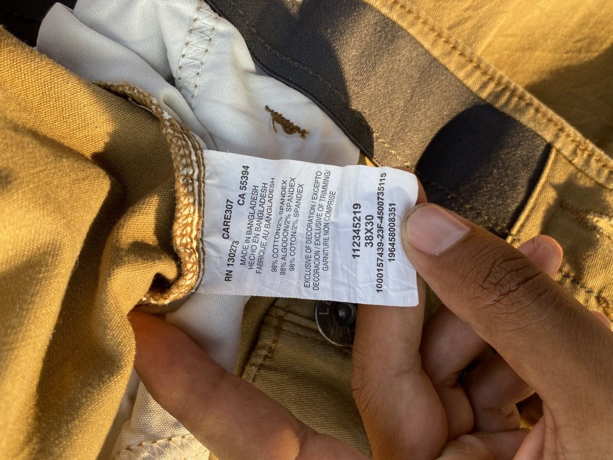 Lee Lee Motion Stretch Cargo Pants Khaki Size US 38 / EU 54 - 3 Thumbnail