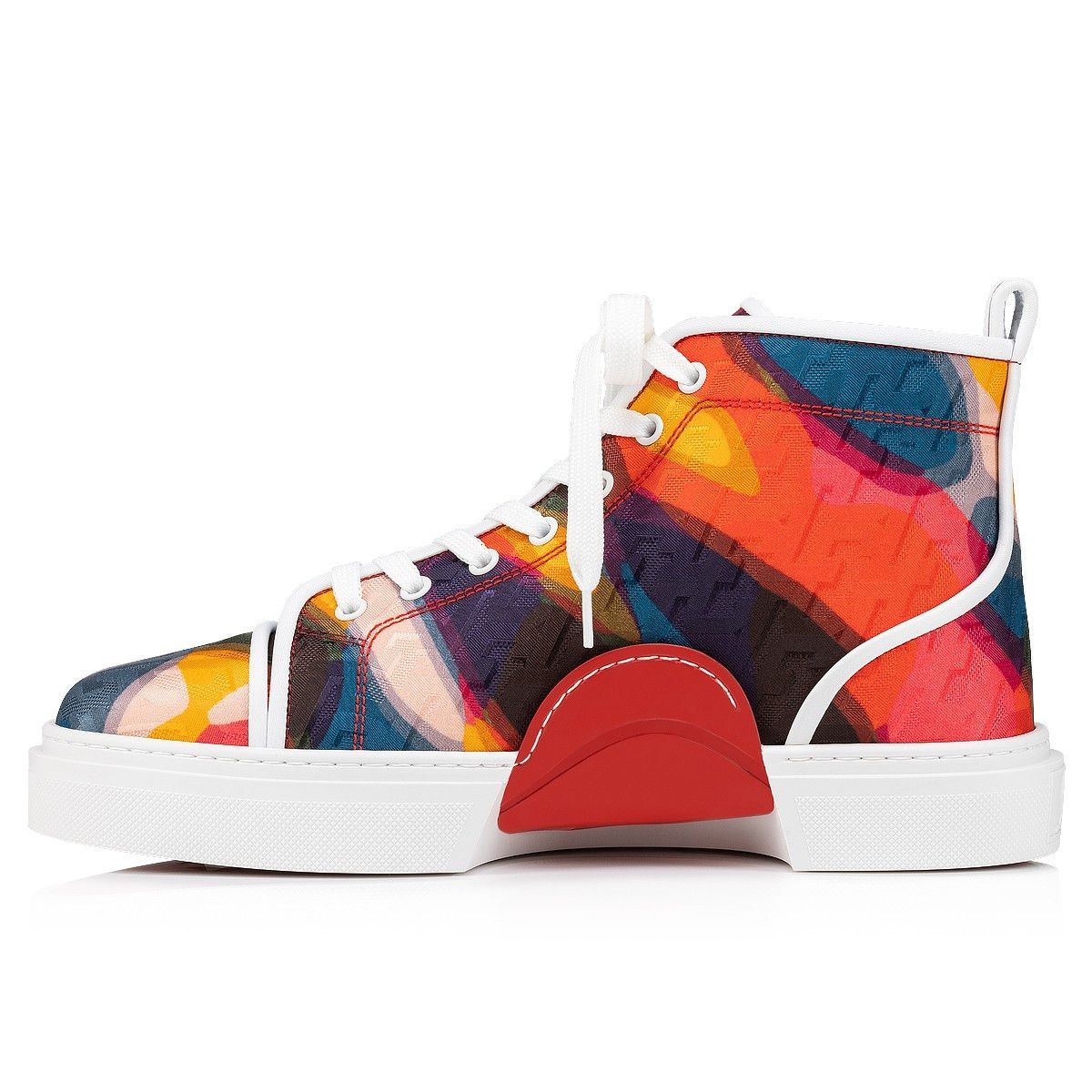 Christian Louboutin o1w1db10425 Sneaker in Multicolor Size US 8 / EU 41 - 2 Thumbnail
