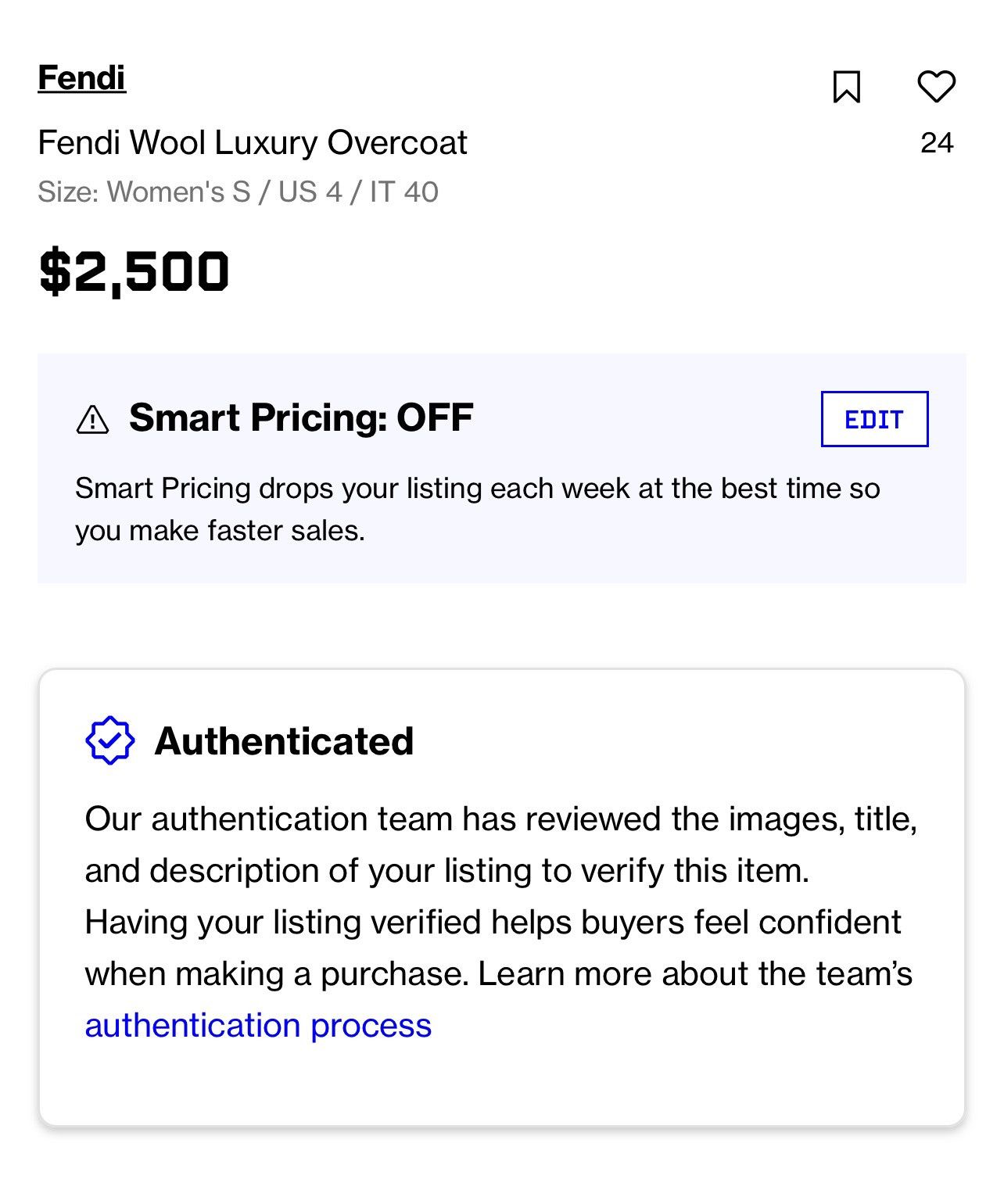 Fendi Fendi Wool Luxury Overcoat Size S / US 4 / IT 40 - 11 Thumbnail