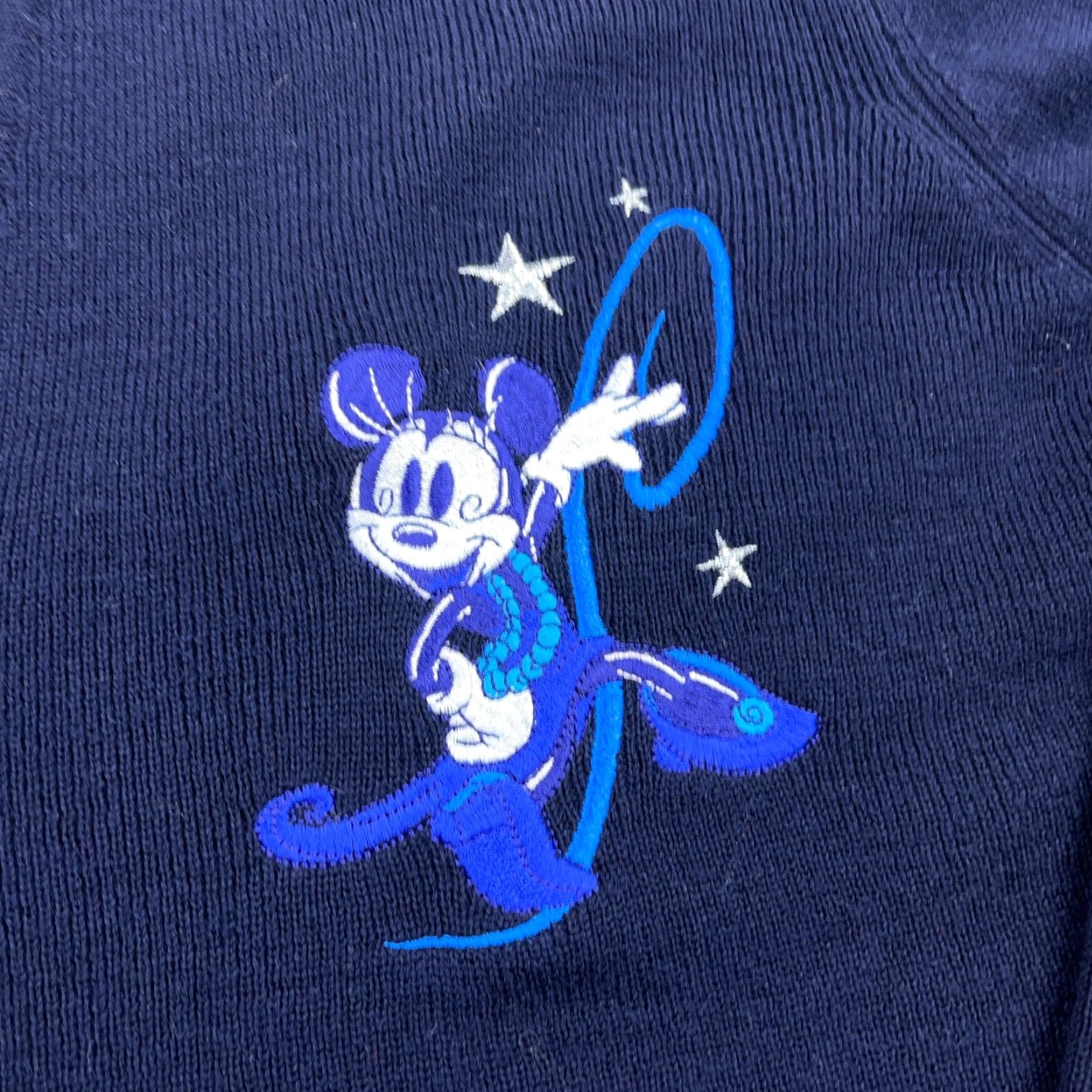 Disney VINTAGE Disney Cardigan Sweater Women L Merino Wool Mickey Minnie Music Geometric DK Bohemian Fall/Winter 90s Womens Size L / US 10 / IT 46 - 5 Thumbnail