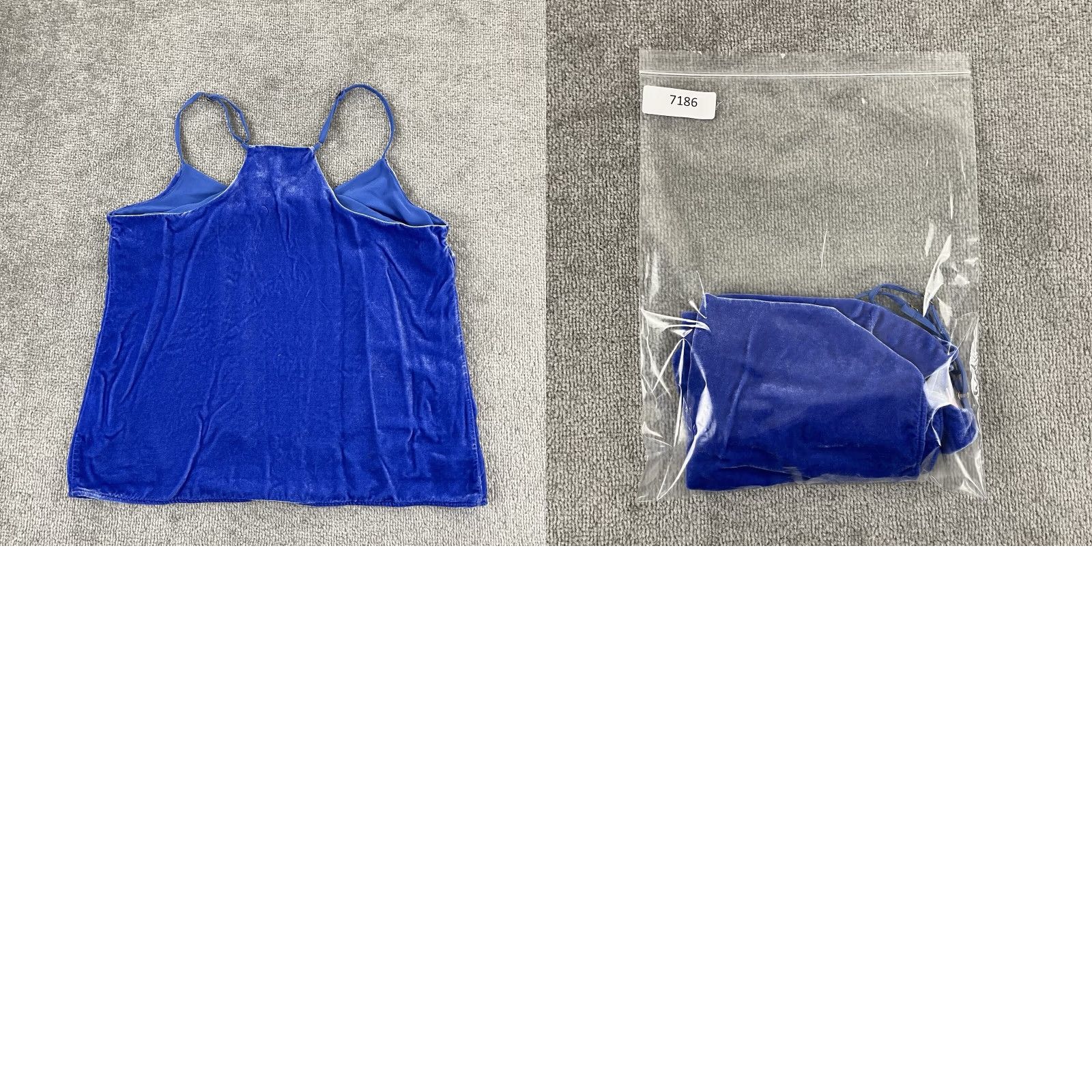 Lilly Pulitzer Lilly Pulitzer Shirt Womens Small Blue Dusk Velvet Top Night Silk Viscose Sleeveless Tank Size S / US 4 / IT 40 - 8 Thumbnail