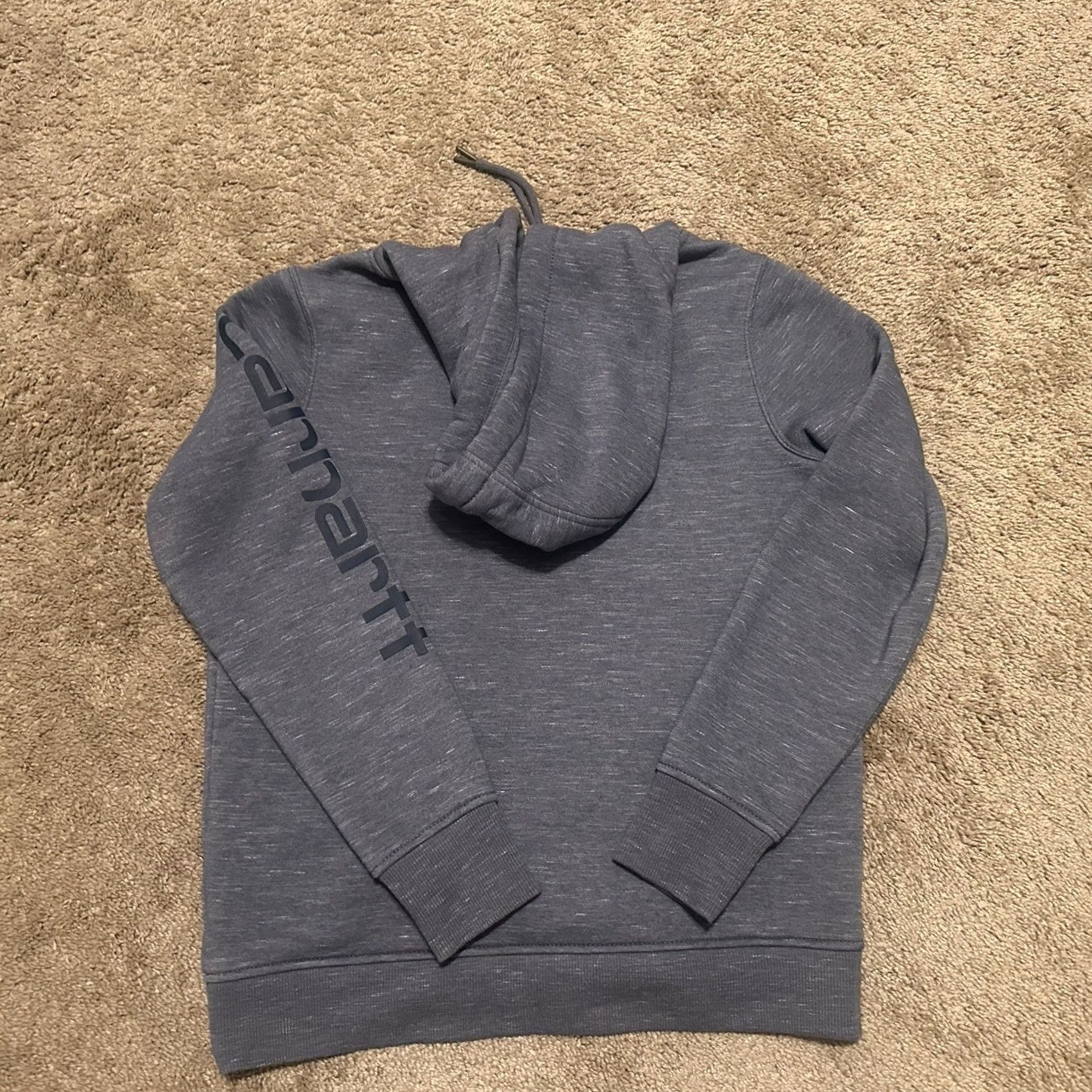 Carhartt Carhartt Hoodie Womens Small Pullover Clarksburg Relaxed Fit 102791 E40 Blue Size S / US 4 / IT 40 - 5 Thumbnail
