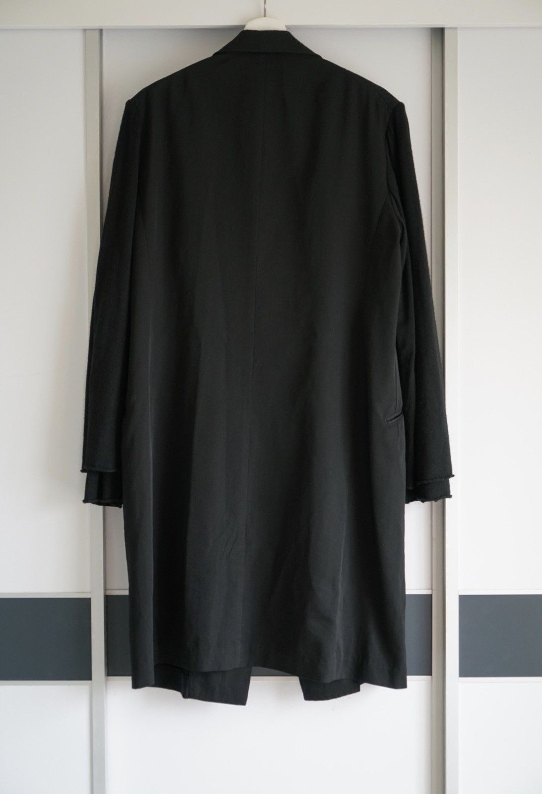 Yohji Yamamoto Yohji Yamamoto 02ss Actress Double Sleeve Wool Coat K4 Size US M / EU 48-50 / 2 - 3 Thumbnail