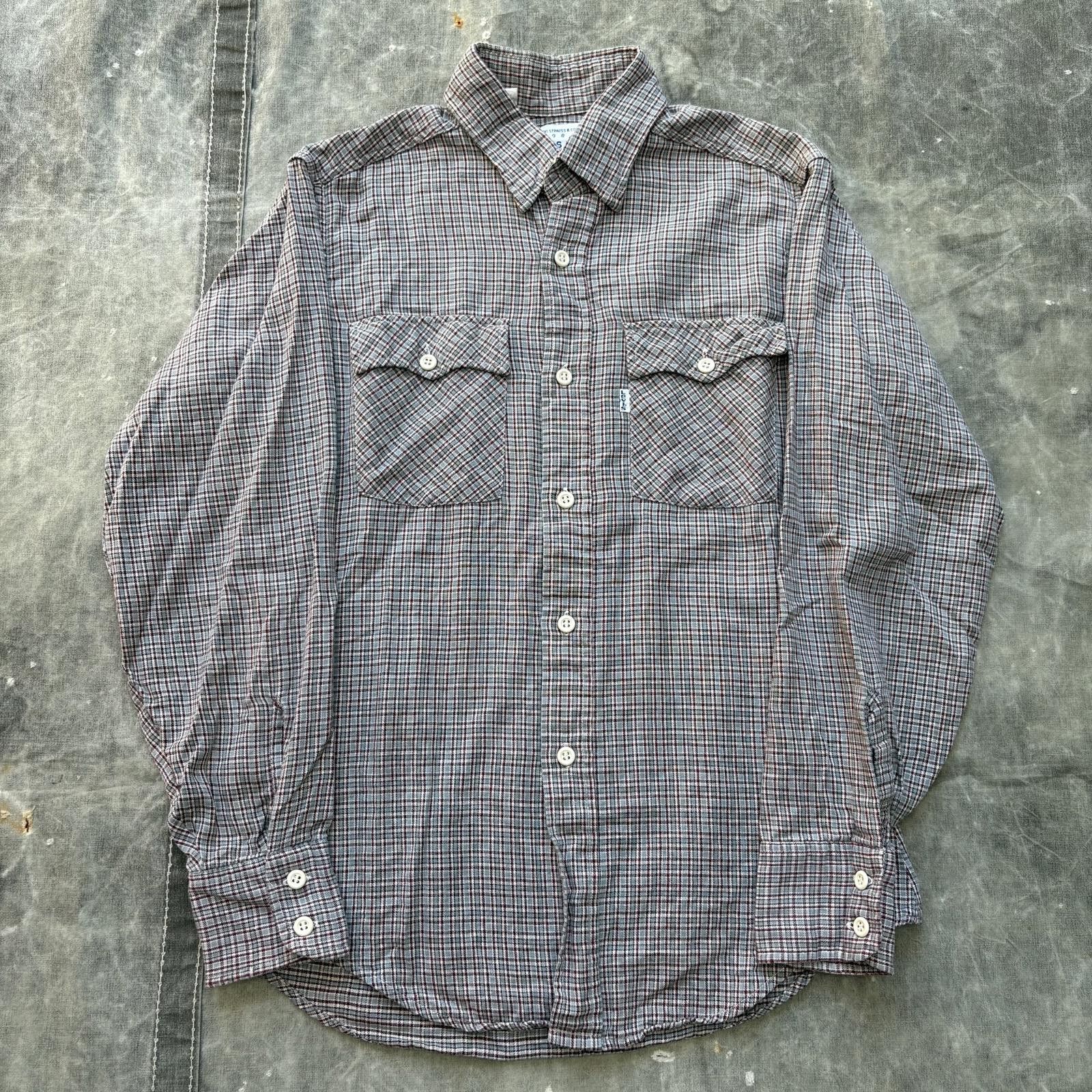 Levi's Vintage 80s Levi’s Olympics Plaid Long Sleeve Flannel Size US M / EU 48-50 / 2 - 1 Thumbnail