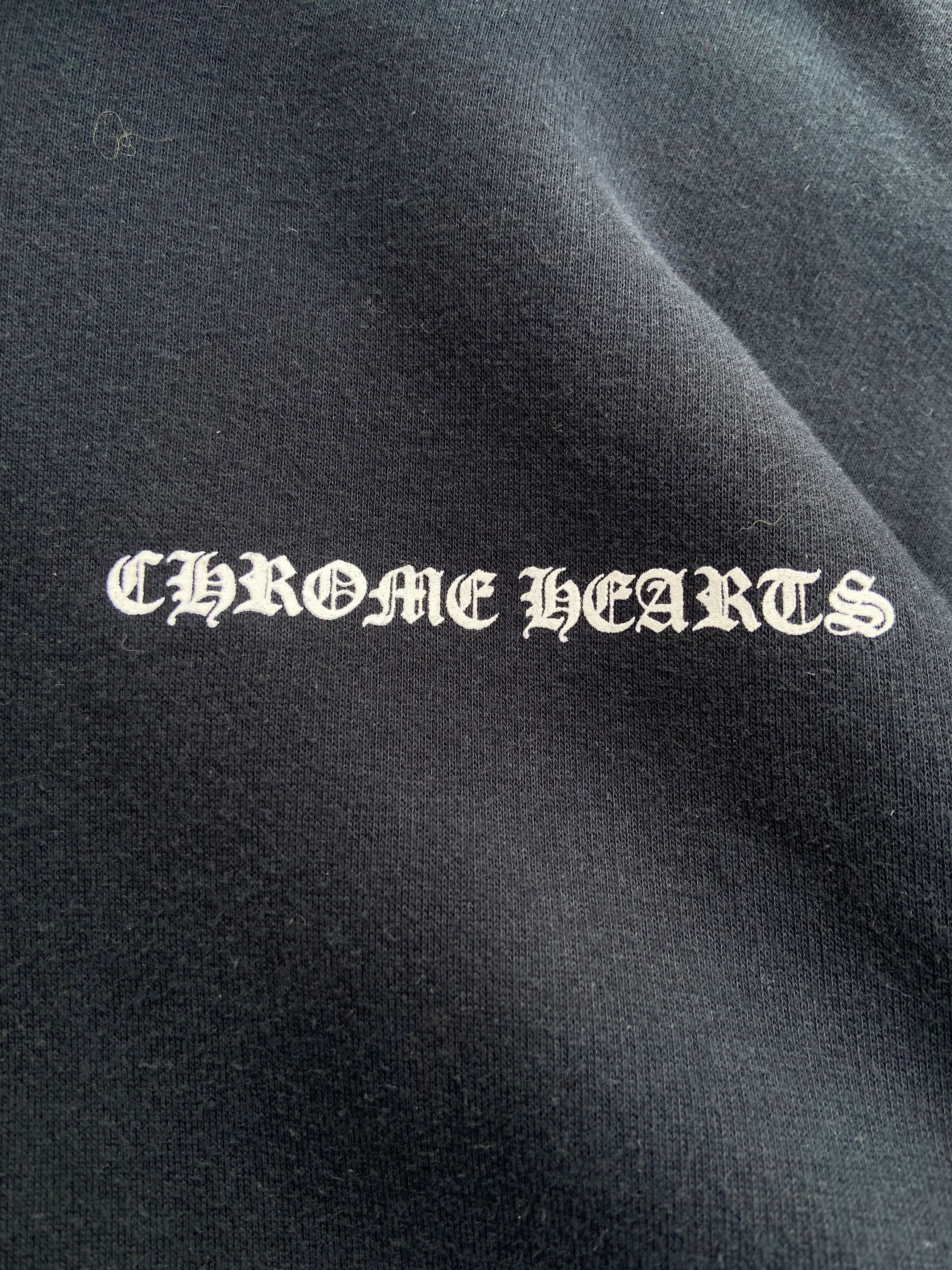 Chrome Hearts FADED Chrome Hearts Thermal Plus Cross Logo Hoodie Size US M / EU 48-50 / 2 - 16 Thumbnail