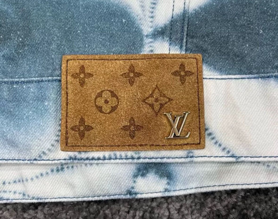 Louis Vuitton LOUIS VUITTON LV Knitted Printed Denim jacket Size US M / EU 48-50 / 2 - 4 Thumbnail