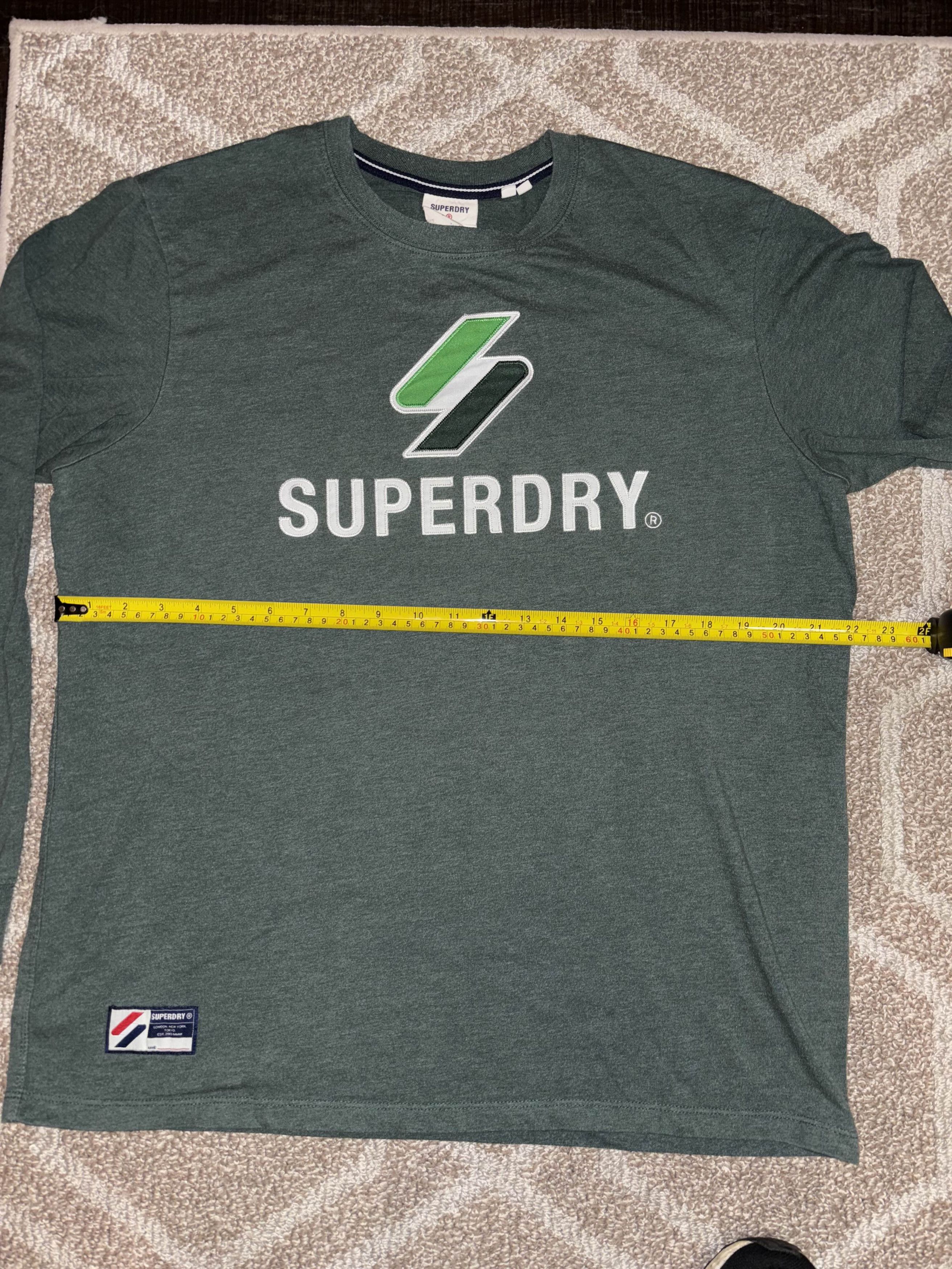 Superdry Superdry Code Logo Applique Long Sleeve Shirt Size US L / EU 52-54 / 3 - 7 Thumbnail
