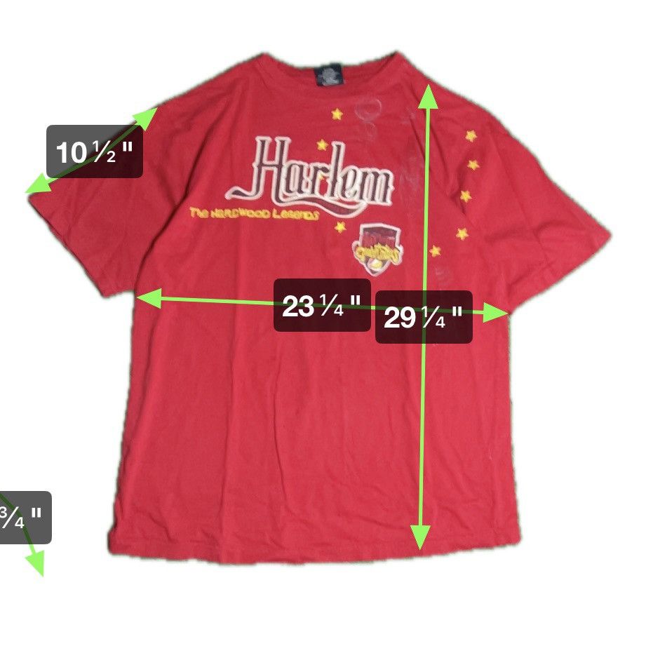 Harlem Globetrotters × Vintage Y2K Vintage Harlem Globetrotters Basketball Graphic T-Shirt Size US XL / EU 56 / 4 - 5 Thumbnail