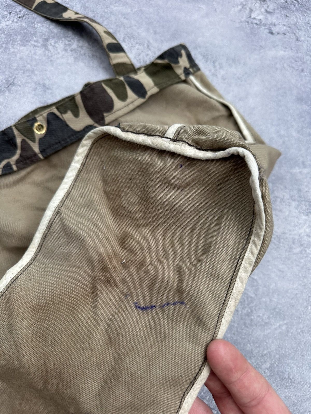 Carhartt 🚨Rare Vintage Carhartt Simple Tote Bag Camouflage Y2K Size ONE SIZE - 21 Thumbnail