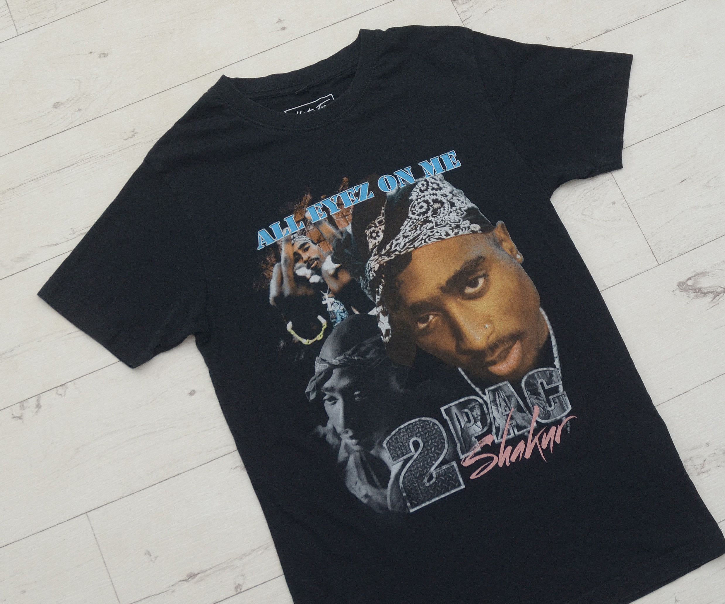 Rap Tees VINTAGE Y2K TUPAC ALL EYEZ ON ME 2PAC SHAKUR BOOT TEE UNISEX Size US S / EU 44-46 / 1 - 2 Thumbnail