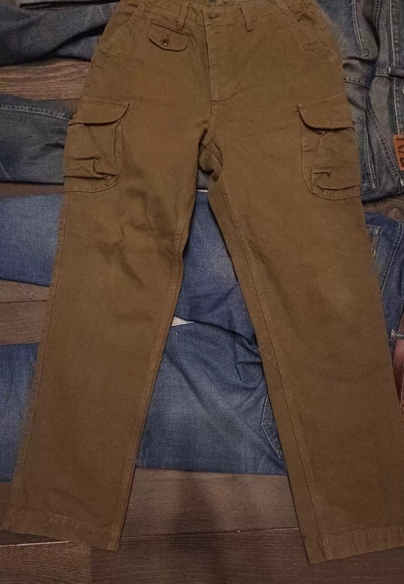 FREEWHEELERS LUMBERJACK TROUSERS