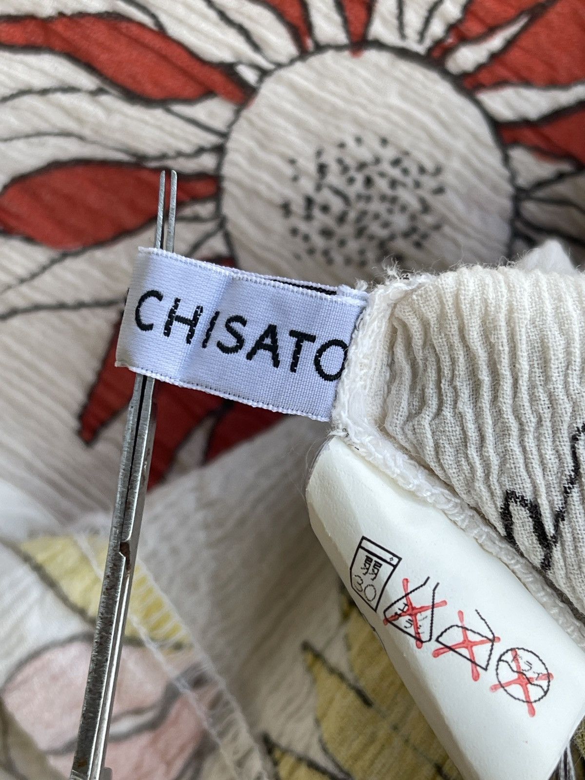 Issey Miyake Tsumori Chisato Pleats Please Flower Shirt Size S / US 4 / IT 40 - 11 Thumbnail