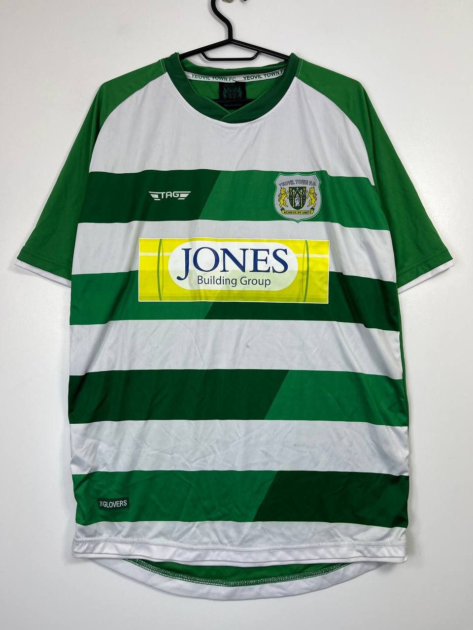 Other Yeovil Town FC Home Football Shirt Jersey TAG Jones L Size US L / EU 52-54 / 3 - 1 Thumbnail