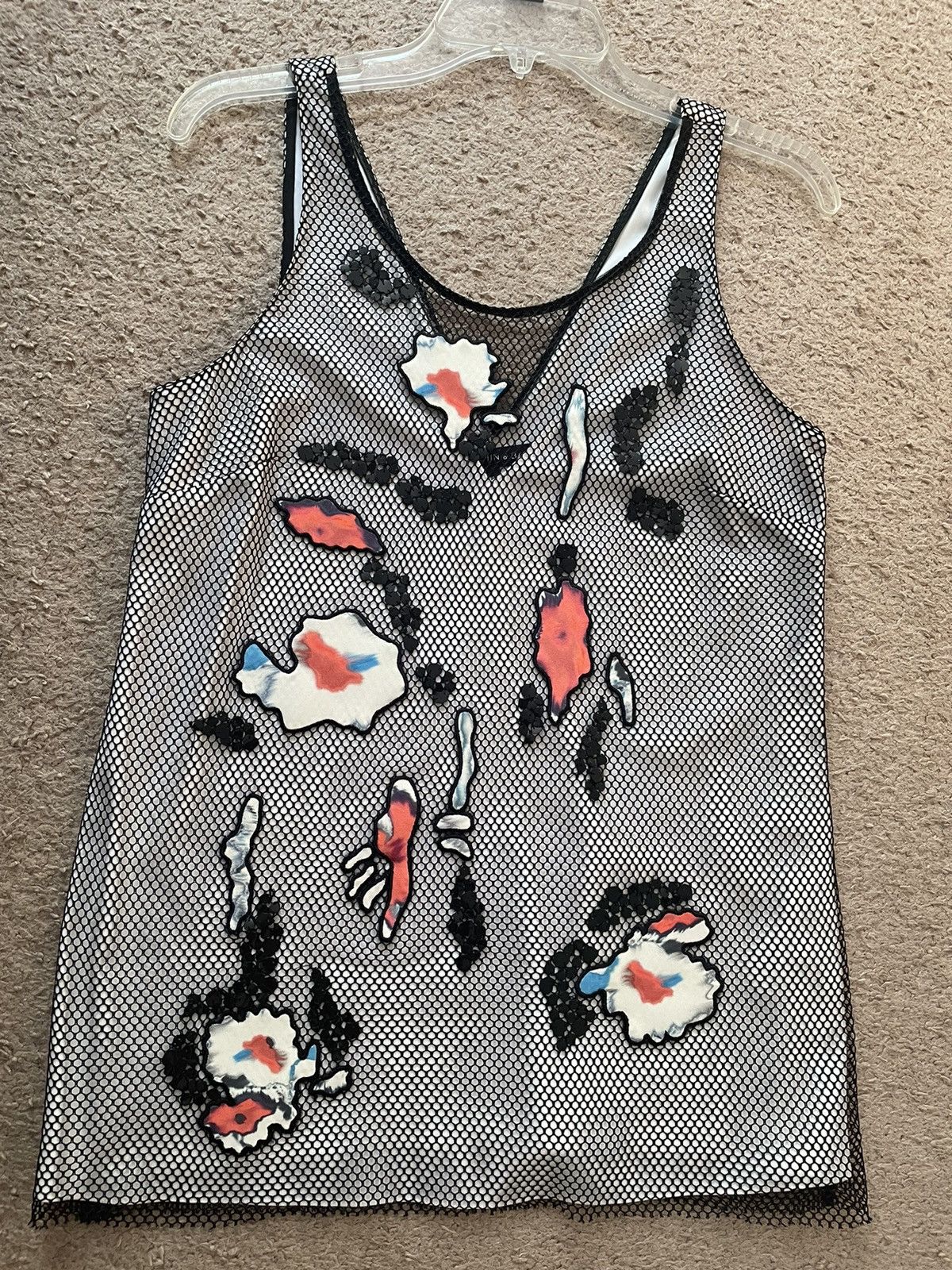 Sachin & Babi Sachin & Babi Black Mesh Sleeveless Top Size S / US 4 / IT 40 - 1 Thumbnail