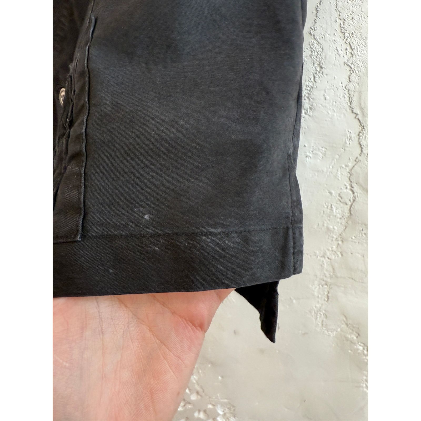 Greg Lauren Greg Lauren Black Tent Short Sleeved Boxy Shirt Size US S / EU 44-46 / 1 - 5 Thumbnail