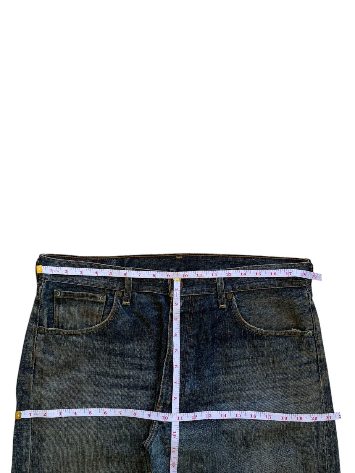 Levi's Vintage 90s Levis 503 Mud Wash Distressed Baggy Jeans Size US 37 - 13 Thumbnail
