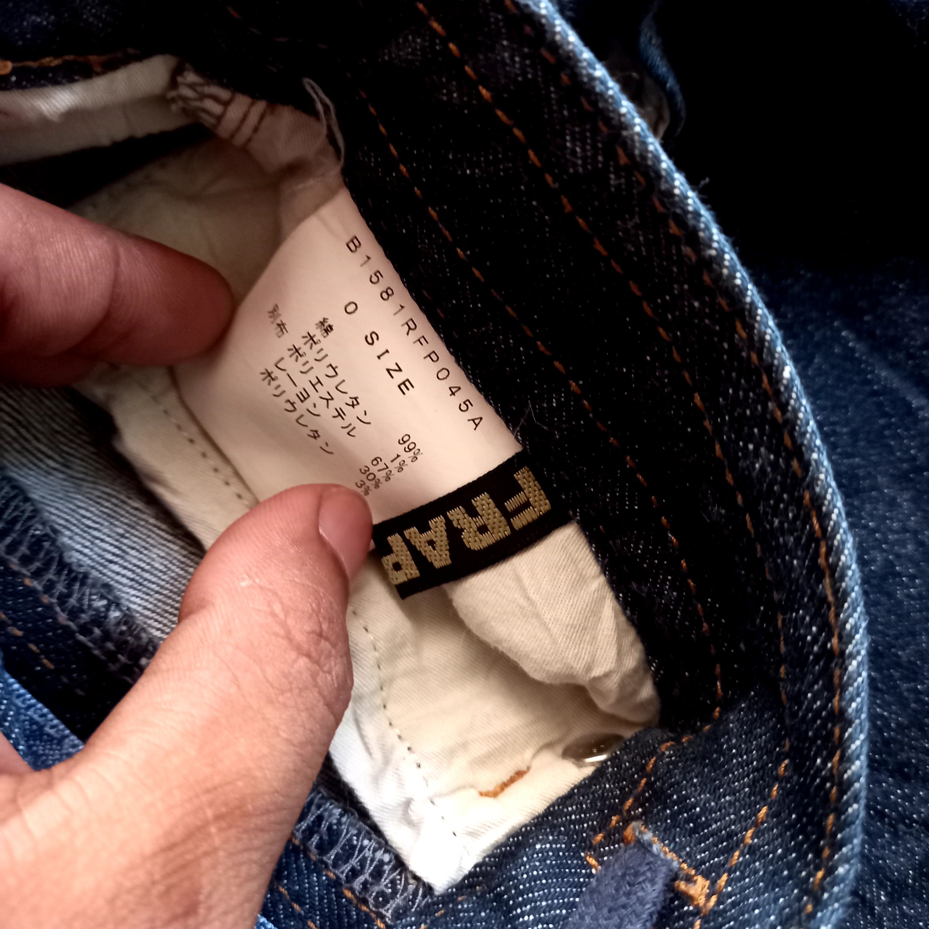Frapbois × Issey Miyake × Japanese Brand Frapbois by Issey Miyake Jeans Pants Size US 28 / EU 44 - 7 Thumbnail