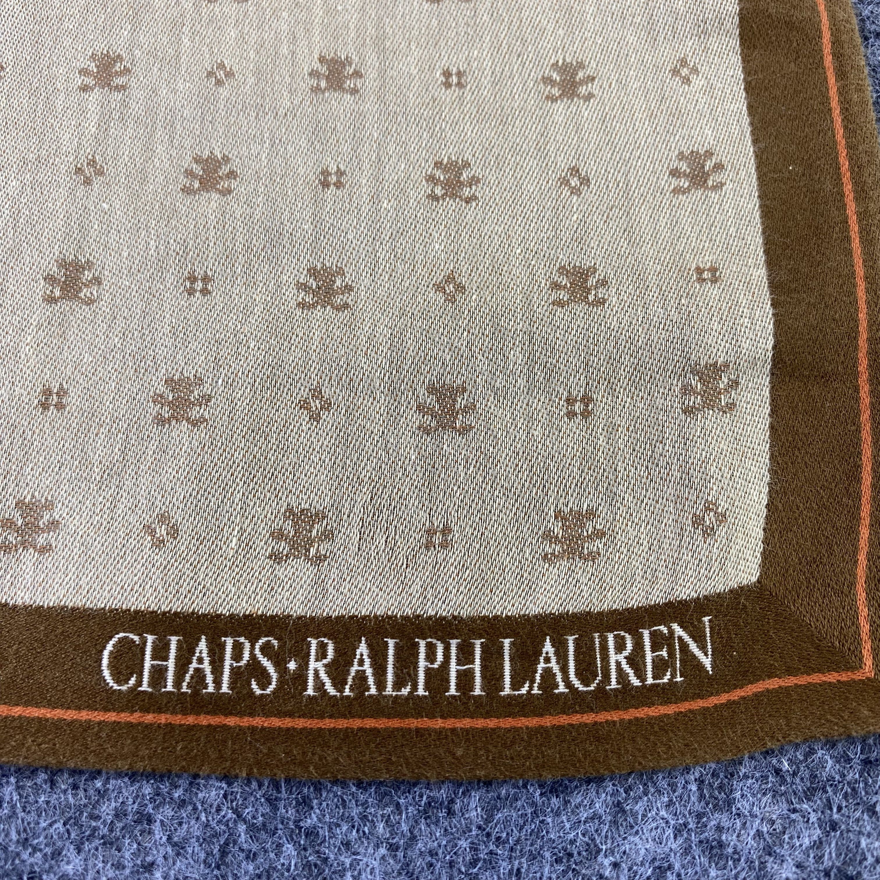 Chaps Ralph Lauren × Designer Chaps Ralph Lauren Handkerchief / Bandana / Neckerchief-B782 Size ONE SIZE - 5 Thumbnail