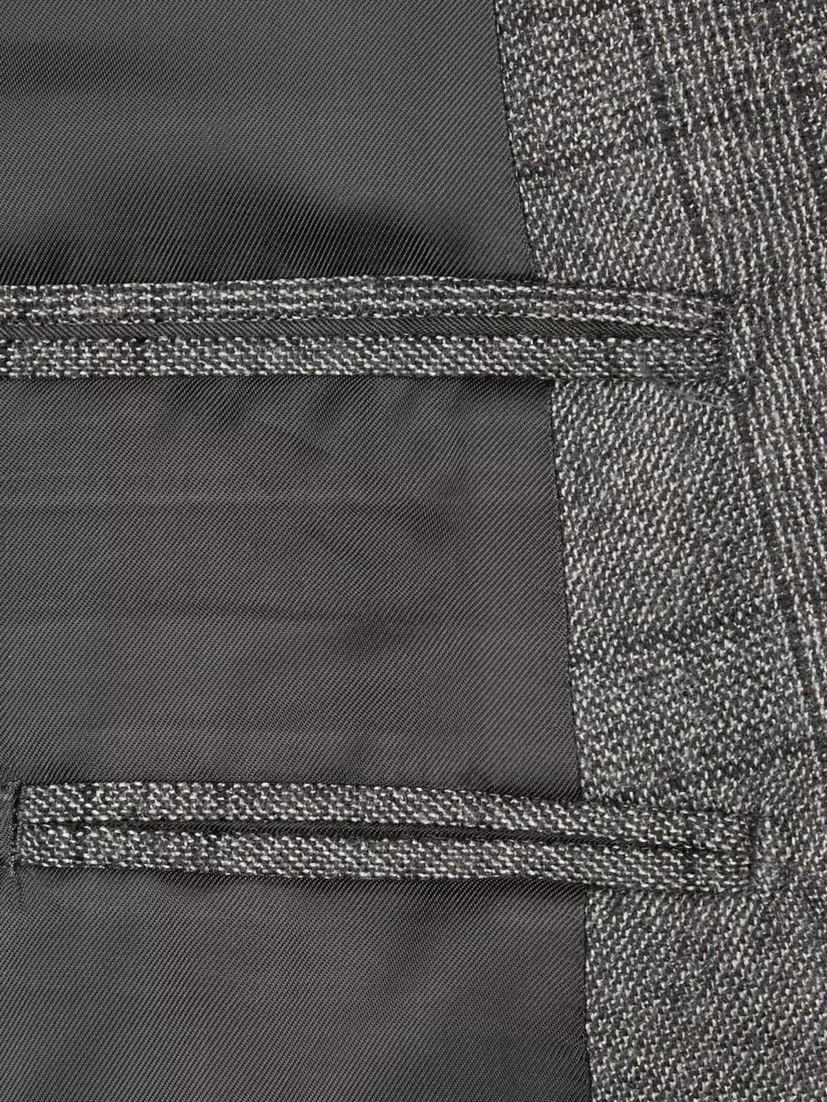Kingsman Grey Double-Breasted Glen Check Suit Size 36R - 8 Thumbnail