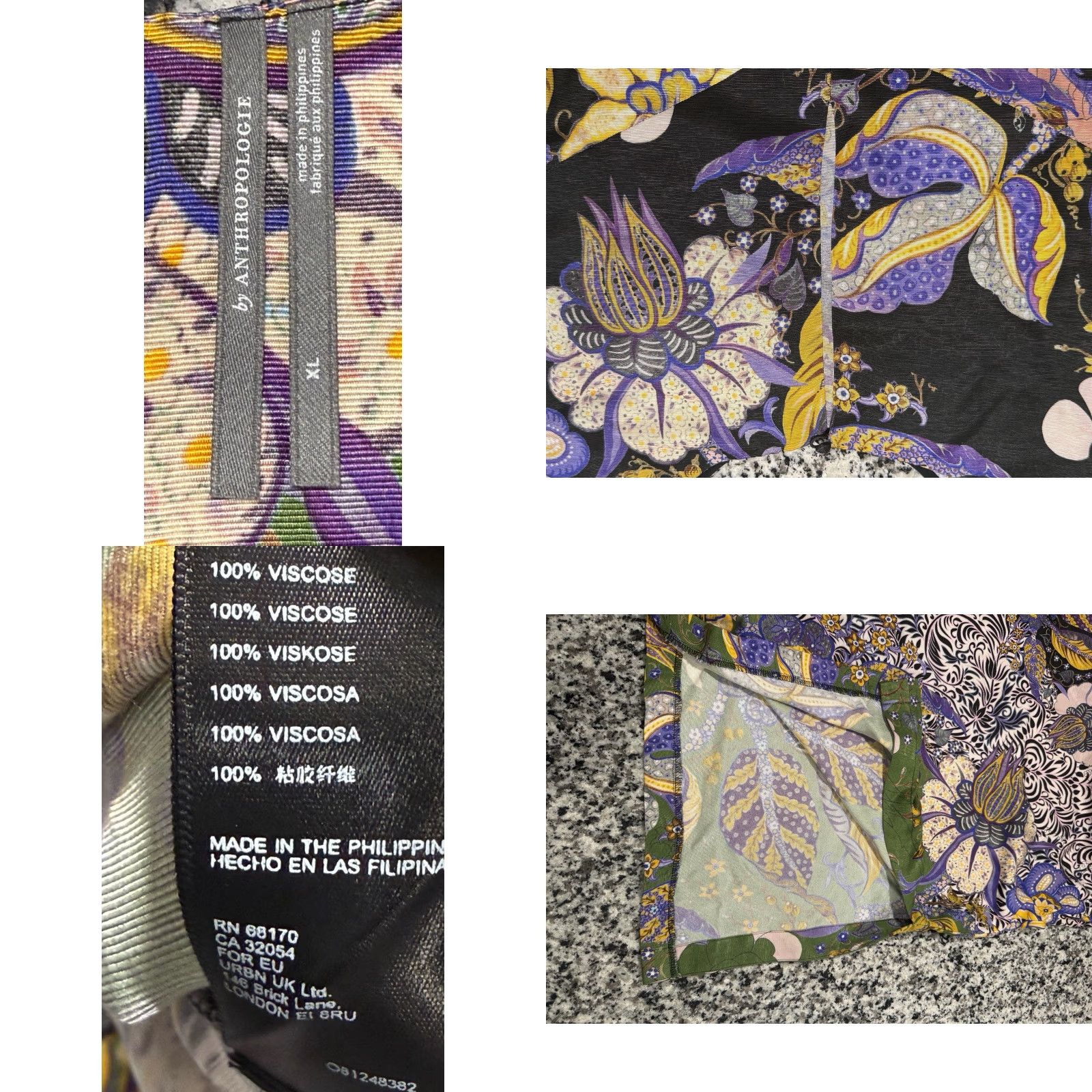 Anthropologie Anthropologie Alanna Maxi Dress XL Sleeveless Floral Multicolor Tropical Maxi Womens Size XL / US 12-14 / IT 48-50 - 8 Thumbnail