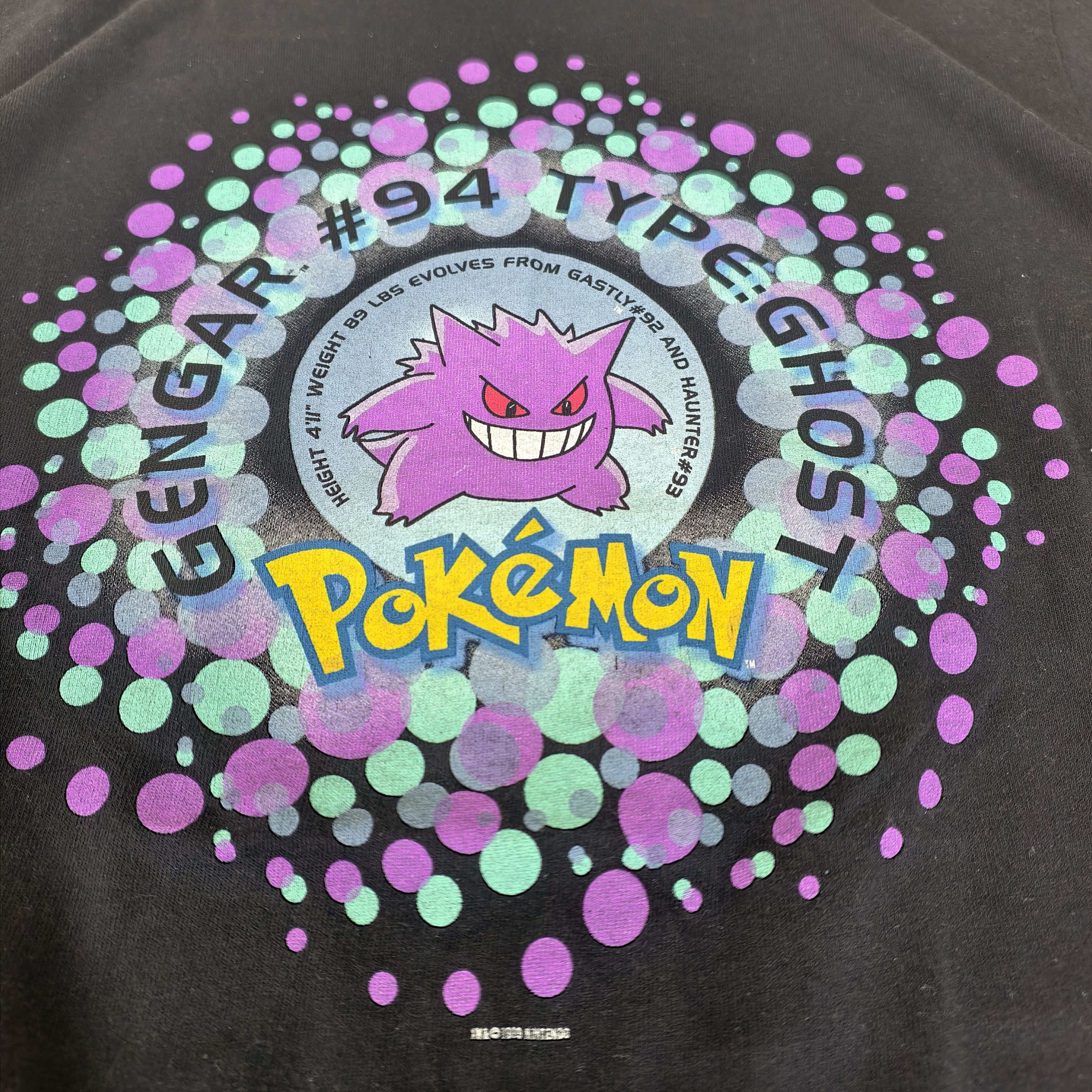 Pokemon Vtg pokemon Gengar (youth) Size US L / EU 52-54 / 3 - 5 Thumbnail