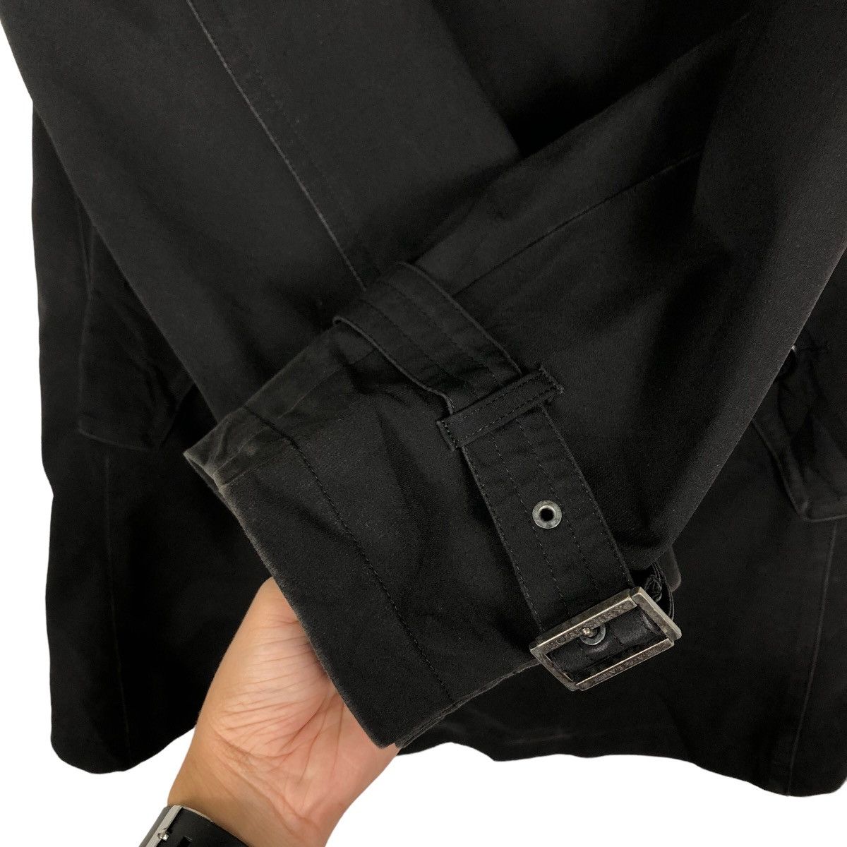 Burberry 🔥VINTAGE BURBERRY BLACK LABEL LONG JACKET NOVA CHECK DESIGN Size US M / EU 48-50 / 2 - 12 Thumbnail