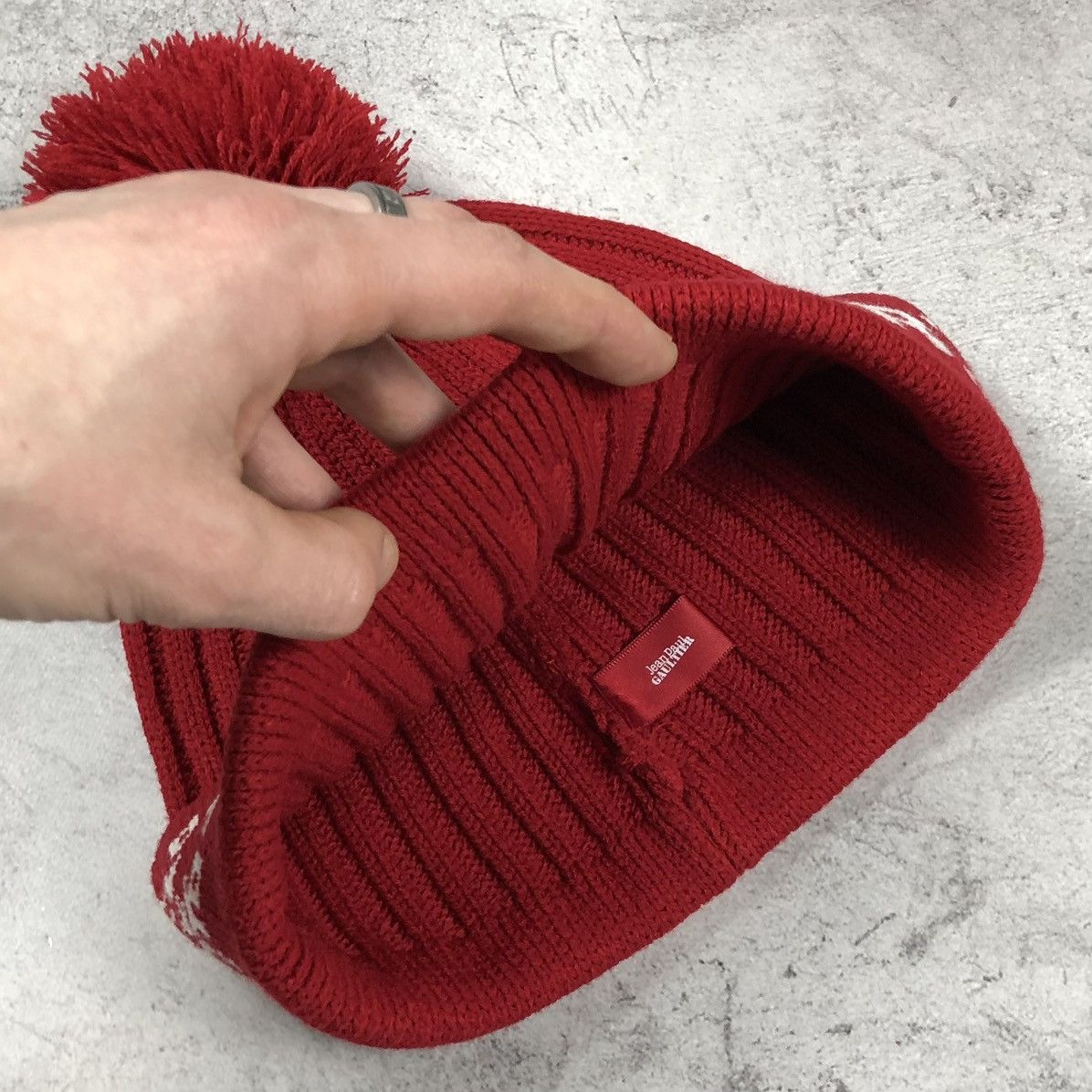 Jean Paul Gaultier Jean Paul Gaultier Beanie Pom Hat Size ONE SIZE - 5 Thumbnail