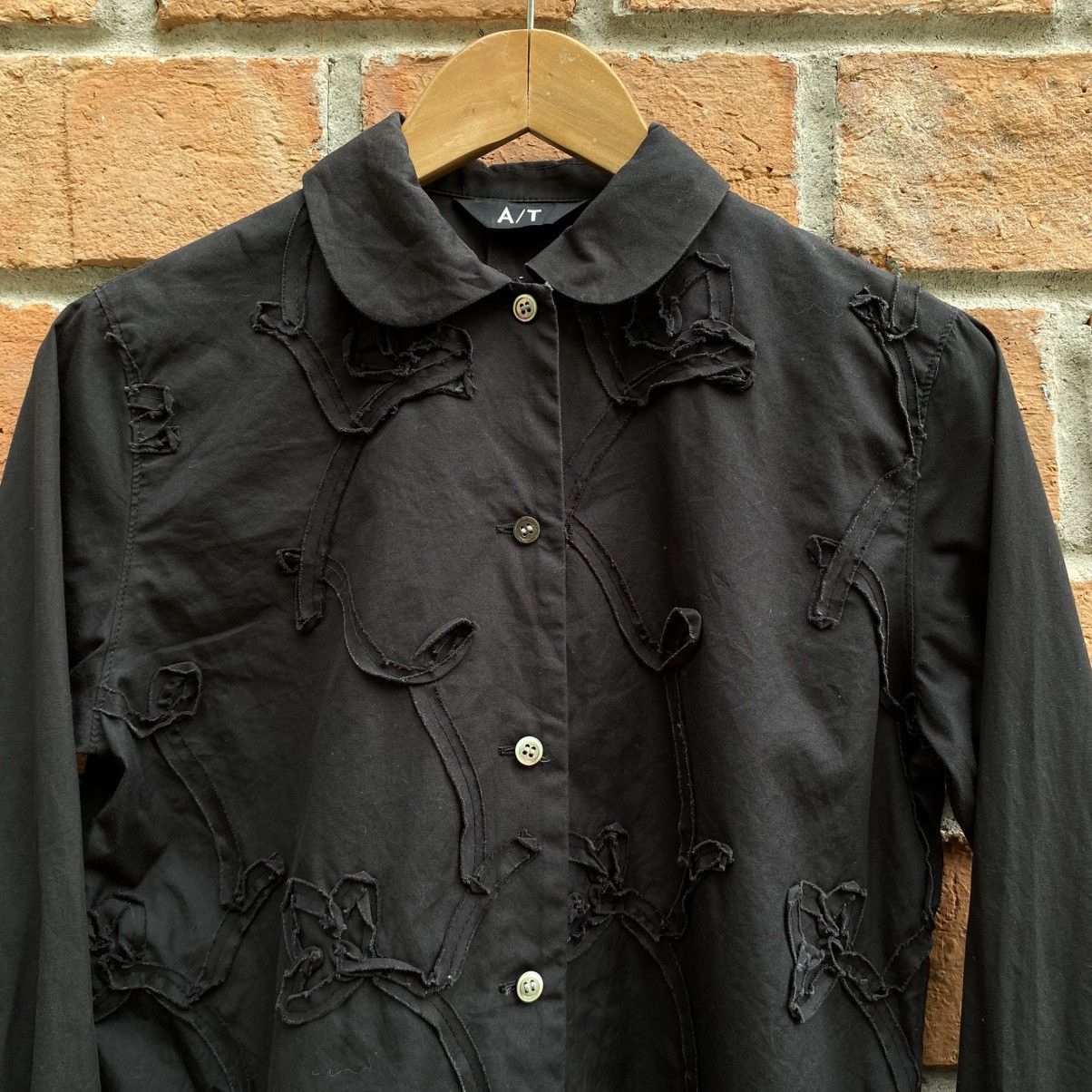 Japanese Brand A/T ATSURO TAYAMA Black Long Sleeve Shirt Size M / US 6-8 / IT 42-44 - 18 Thumbnail