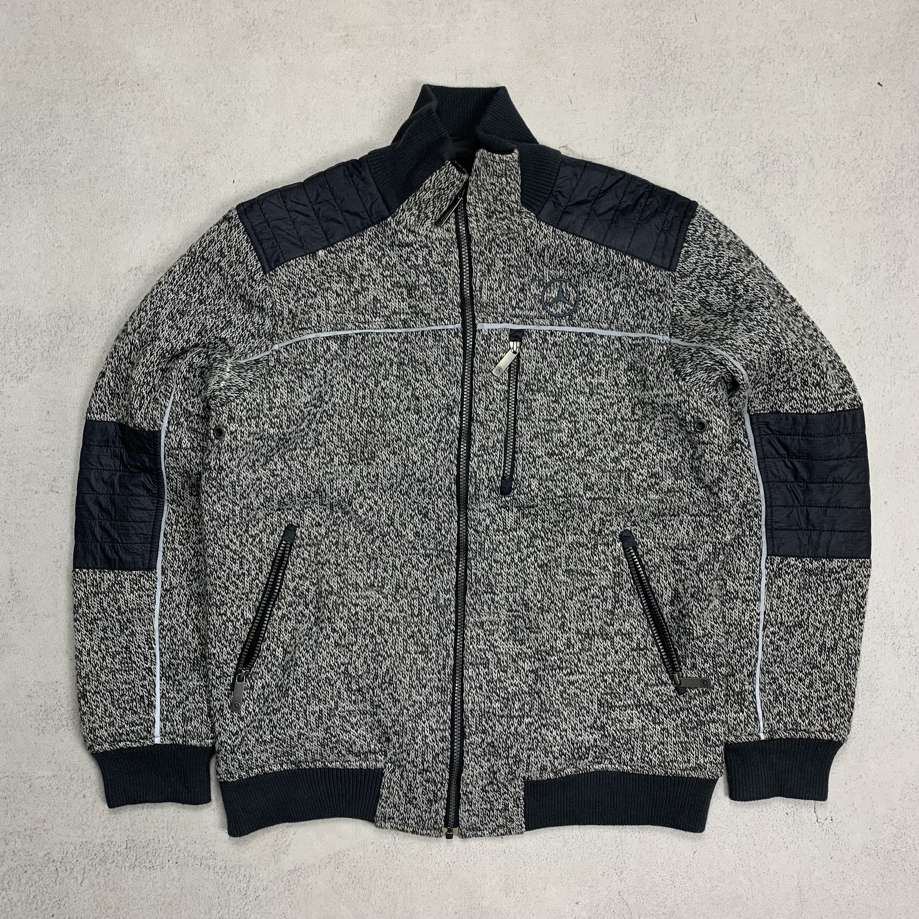 BMW BMW Knit Reflective Zip-Up Jacket Size US M / EU 48-50 / 2 - 3 Thumbnail